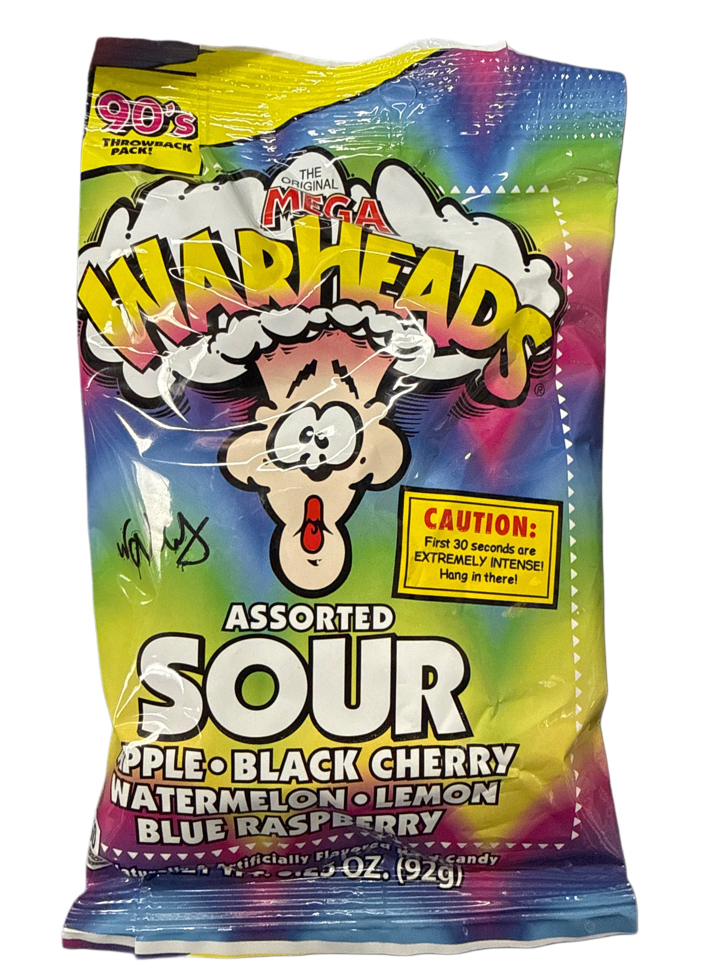 Mega Warheads Dulces Ácidos Variados de los 90 92G - Edición México