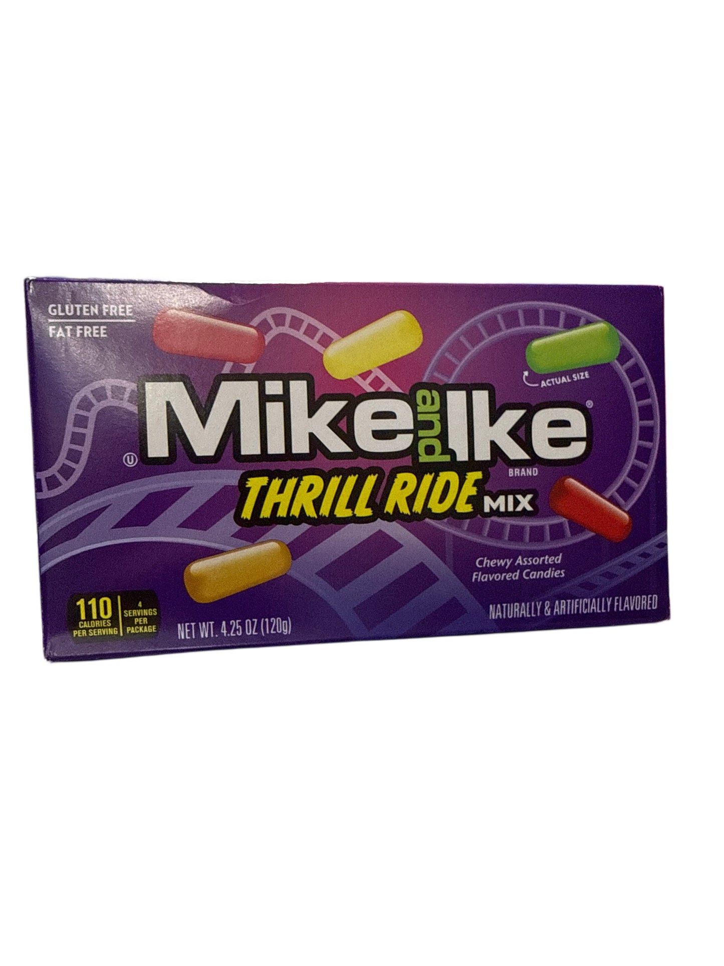 Mike And Ike Thrill Ride Mix 120G - U.S Edition