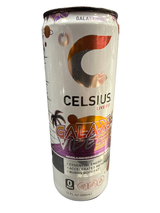 Celsius Sugar Free Sparkling Galaxy Vibe Energy Drink 355ML - U.S Edition