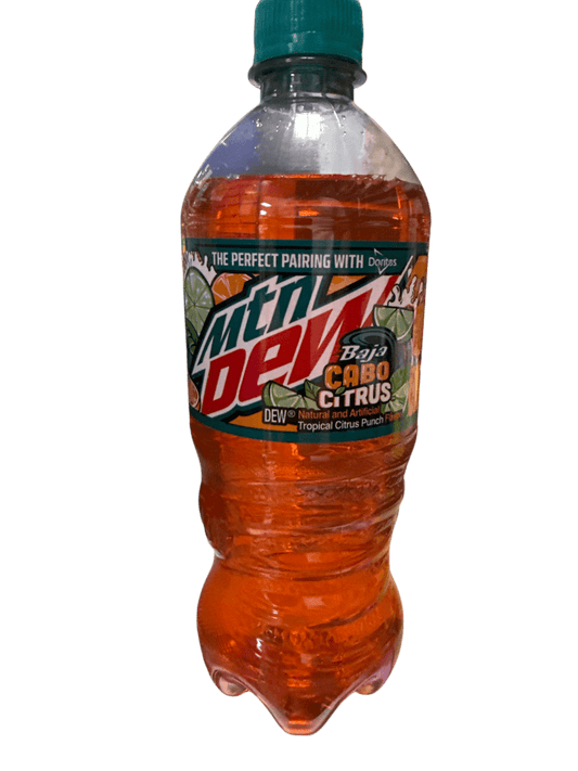Mountain Dew Baja Cabo Citrus Flavoured Bottle 591ML - U.S Edition