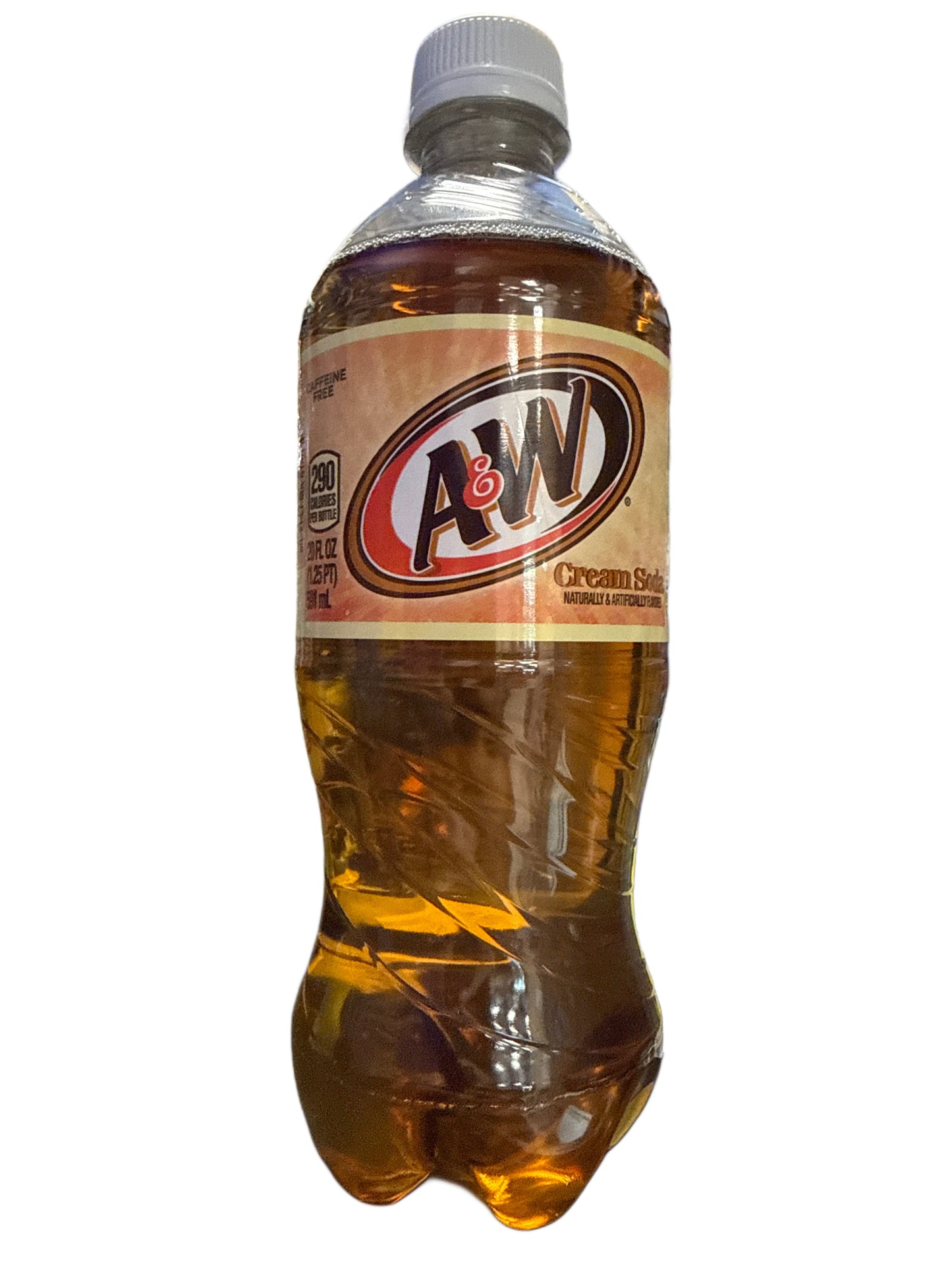 A & W Cream Soda Bottle 591ML - U.S Edition
