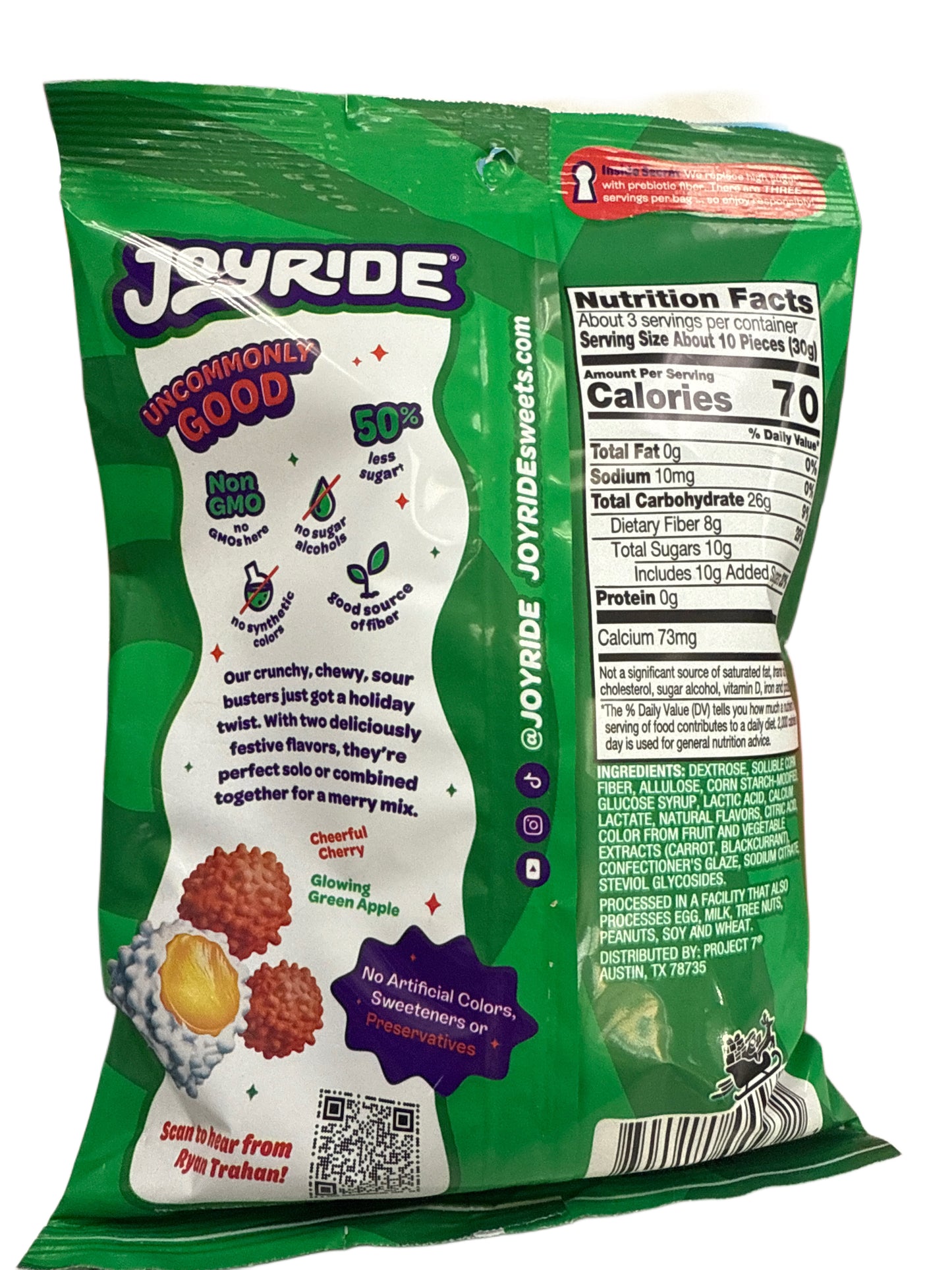 Joyride Gummy Busters Julealf Bærblanding 99G - U.S Udgave