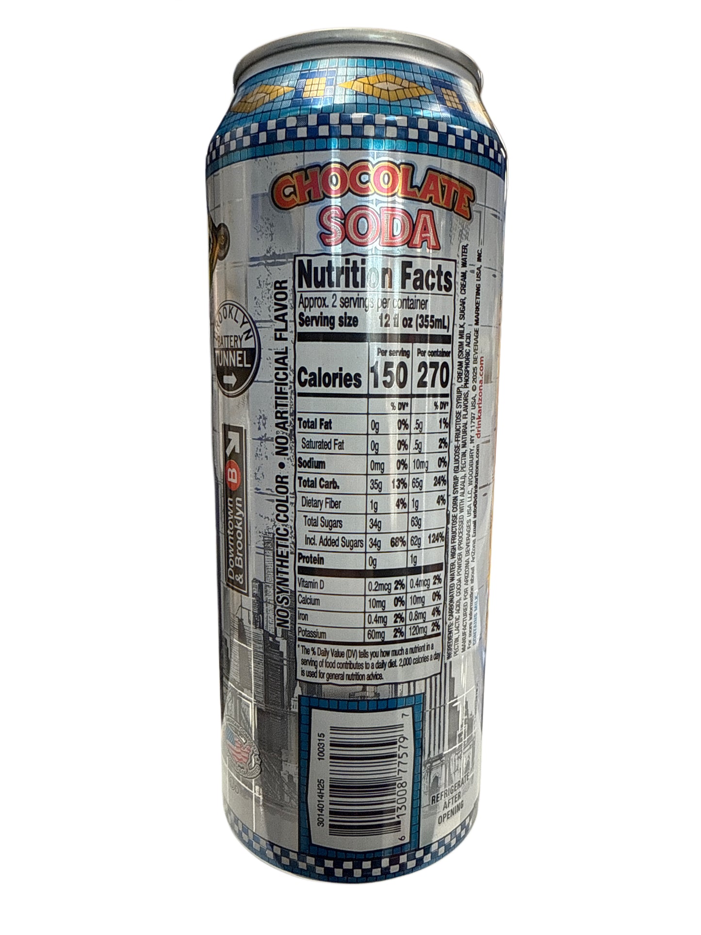 Arizona Schokoladen-Ei-Cremesoda 650ML - U.S. Ausgabe