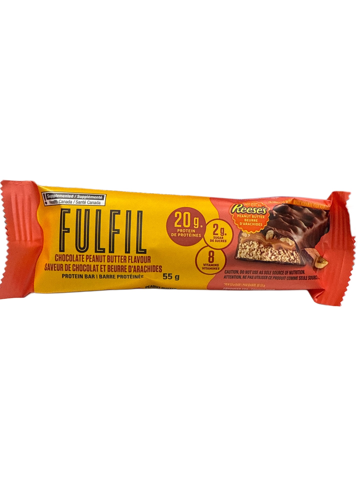 Fulfil Protein Reeses Schokolade Erdnussbutter Geschmack 55G U.S. Ausgabe
