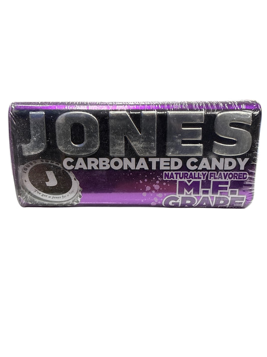 Bonbons pétillants au raisin Jones 25G - Édition canadienne