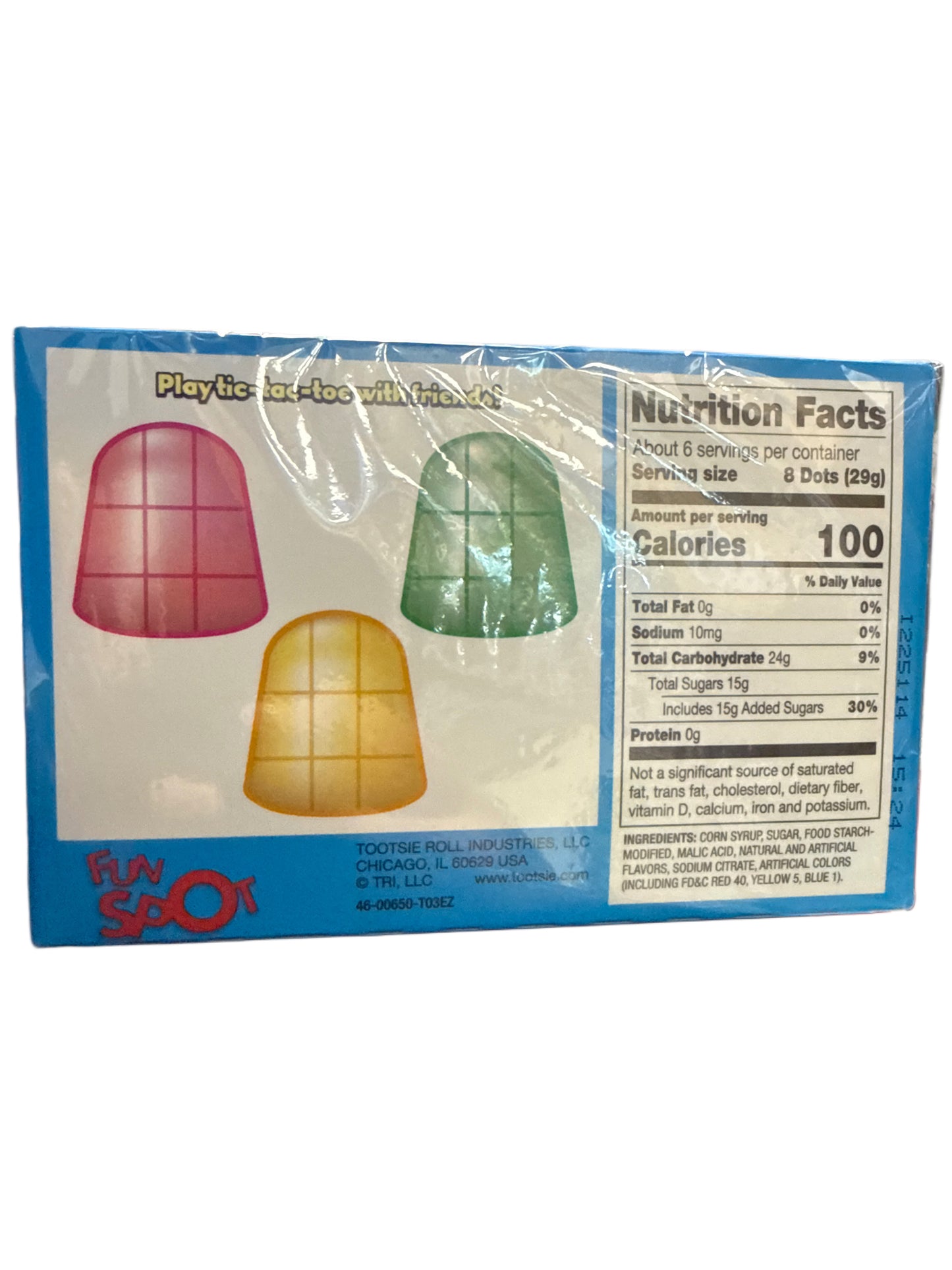 Tootsie Dots Tropical Candy 170G - U.S Edition