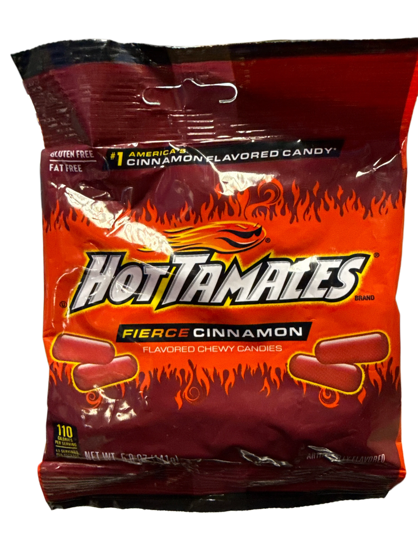 Hot Tamales Stark Kanel Smak 141G - U.S Utgåva