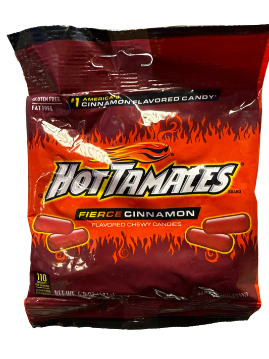 Hot Tamales Stark Kanel Smak 141G - U.S Utgåva