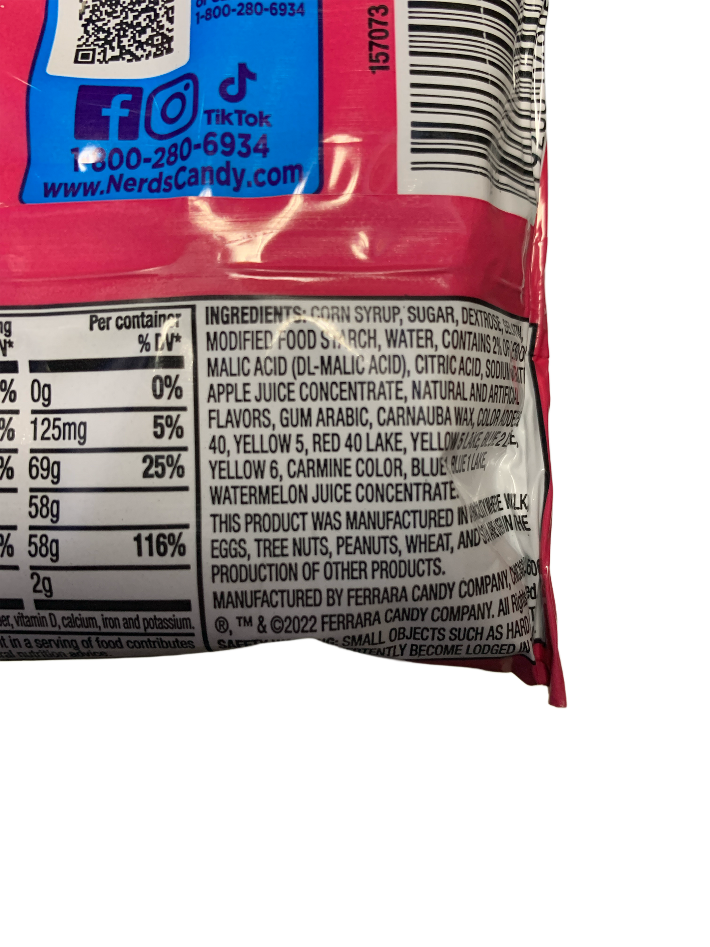 Nerds Gummy Clusters Rainbow Share Pack 30G - U.S Edition