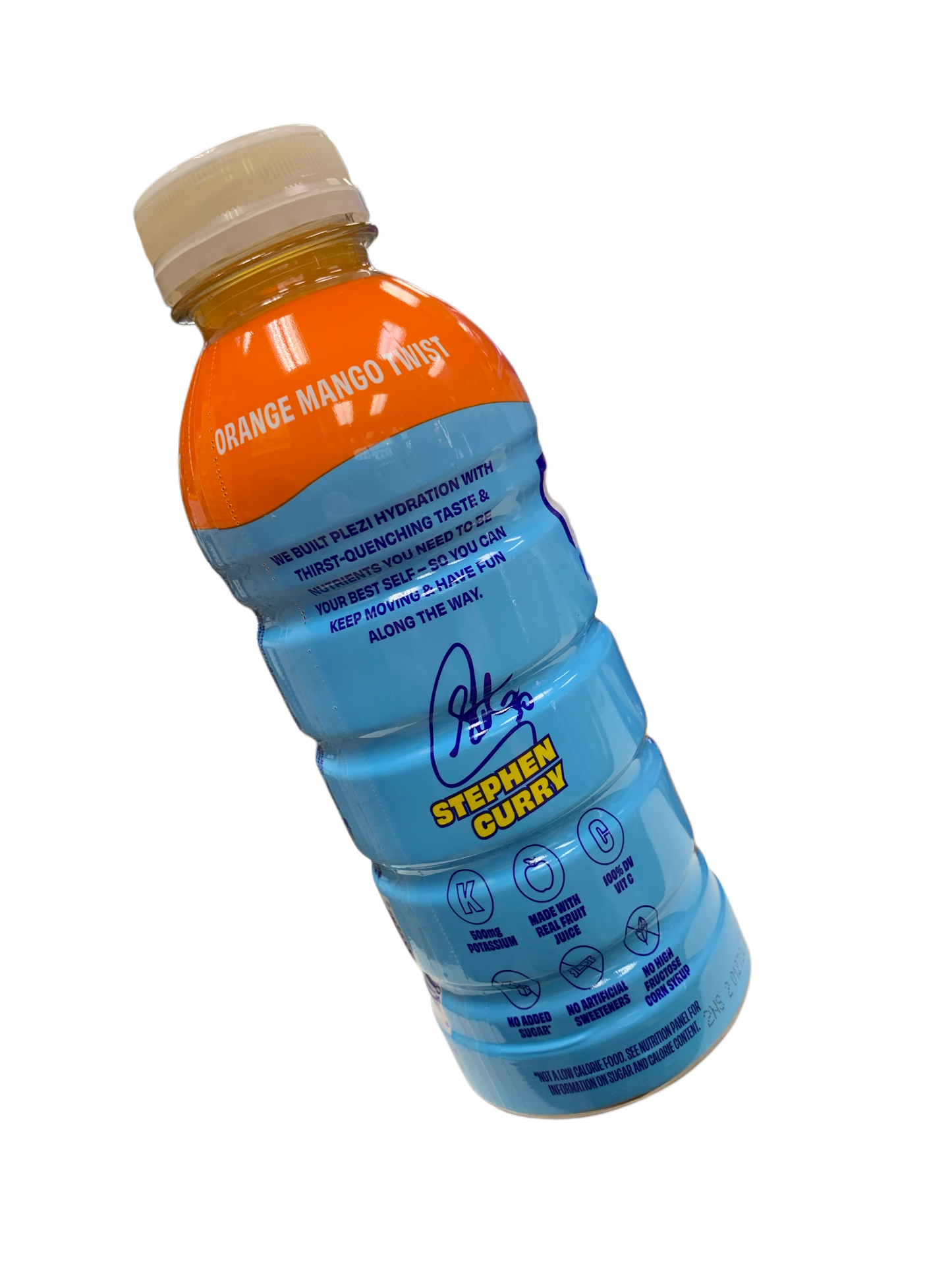 Plezi Hydration (Stephen Curry) Orange Mango Twist Flavour 500ML - U.S Edition