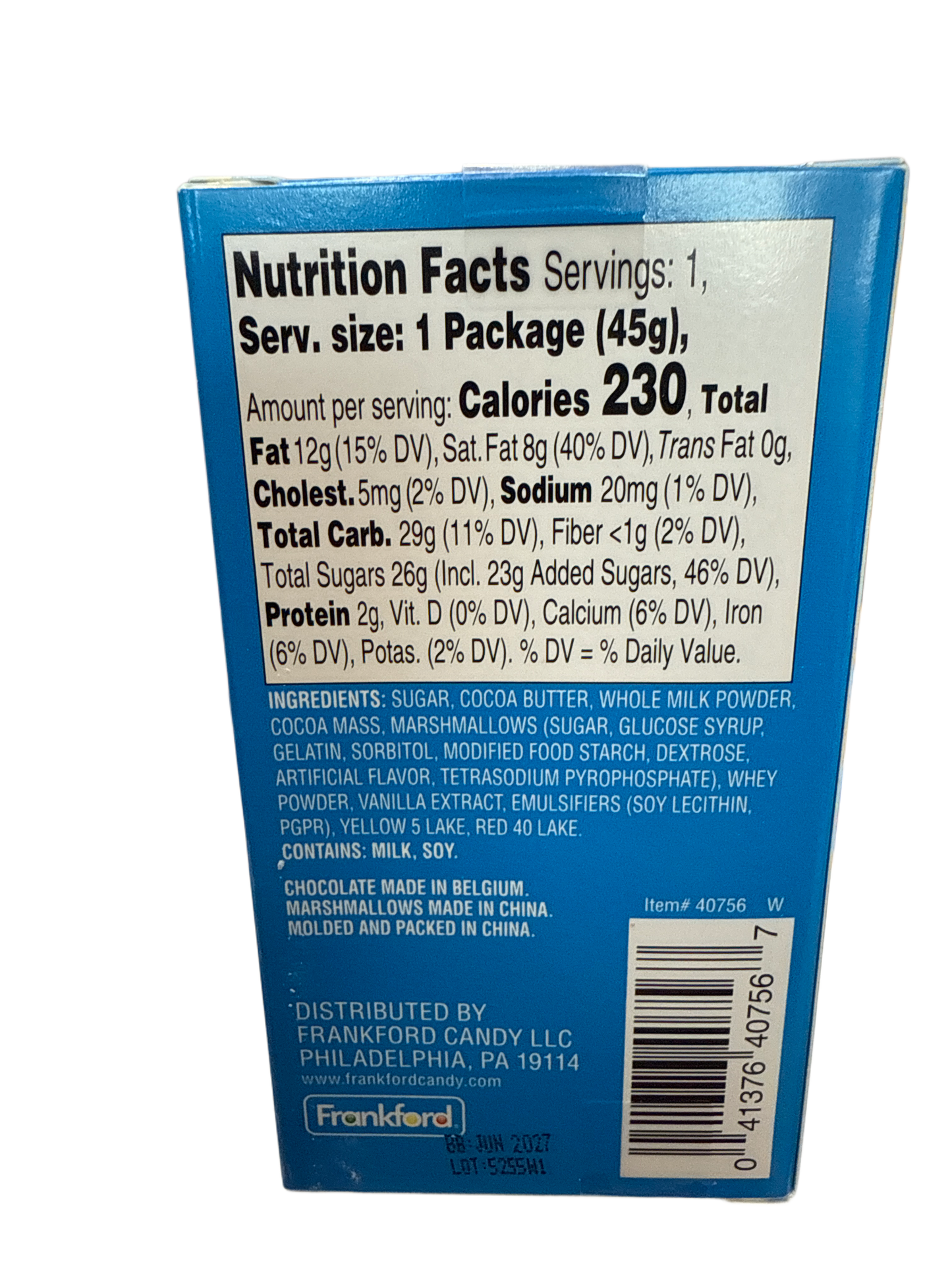 Frankford Weihnachts-Pinguin Belgische Heiße Schokolade Bombe 45G - U.S. Ausgabe