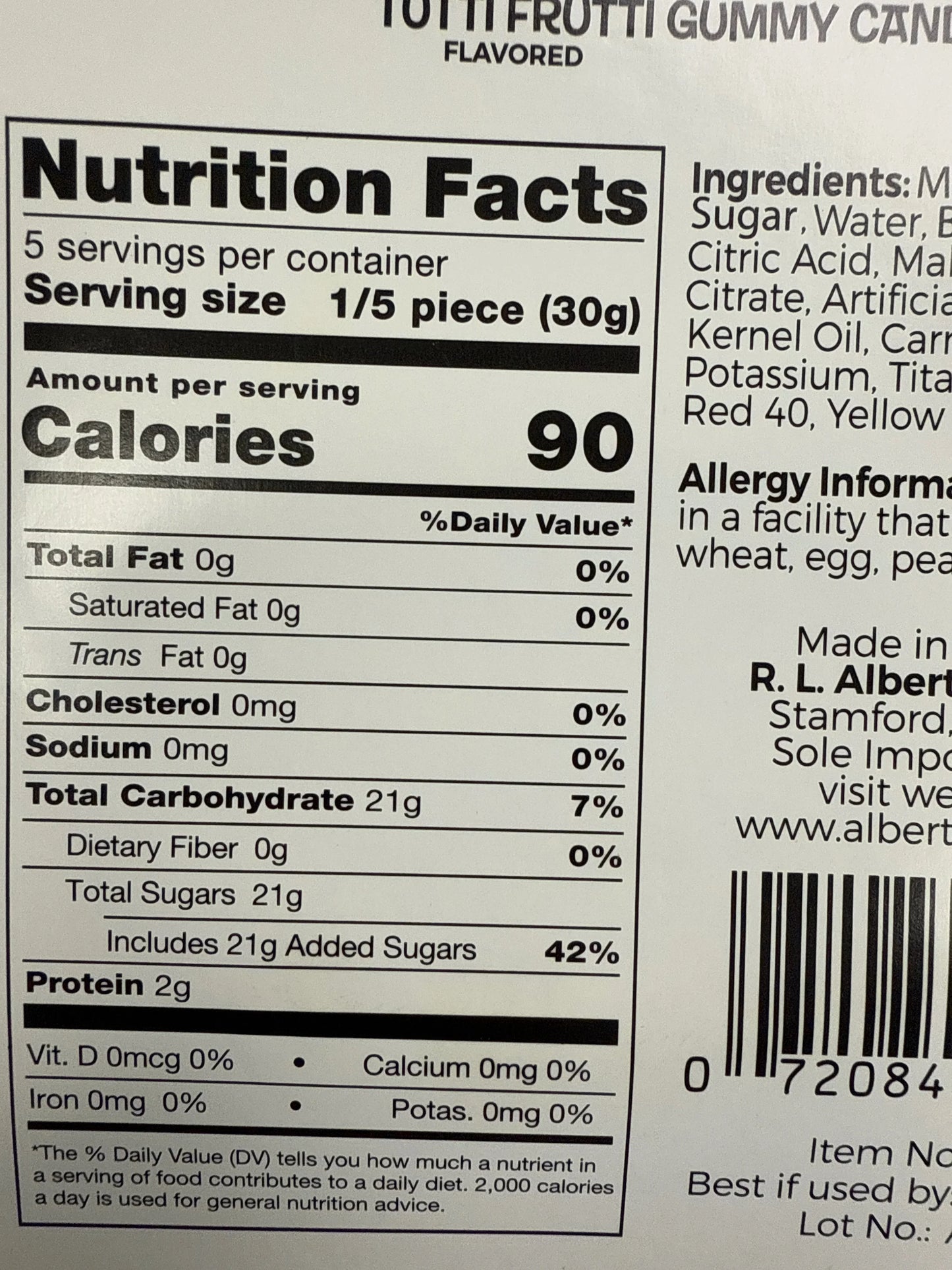 Super Gummy Donut Candy 150G - U.S Edition