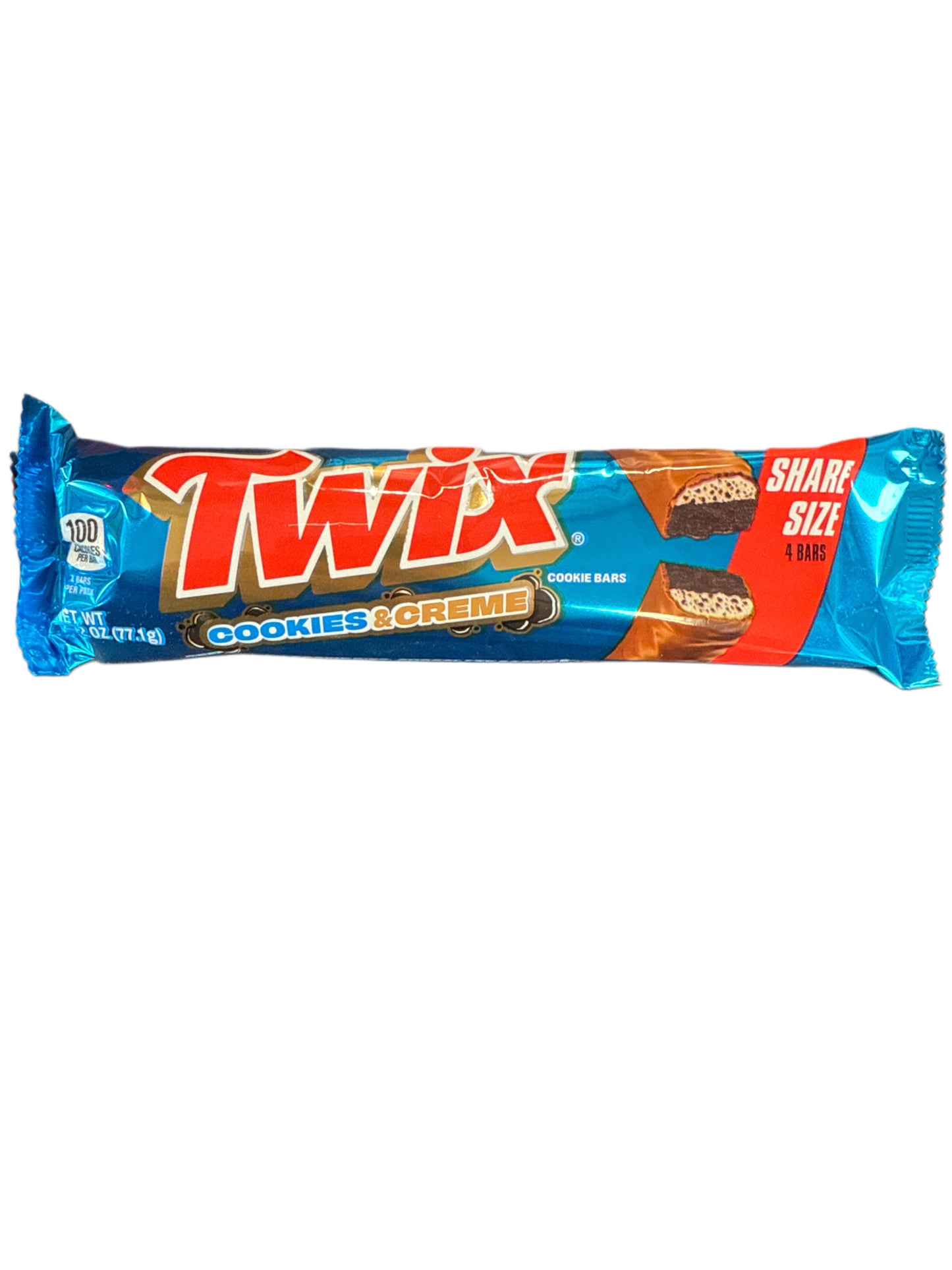 Twix Share Size Cookies And Cream 77.1G - U.S Edition