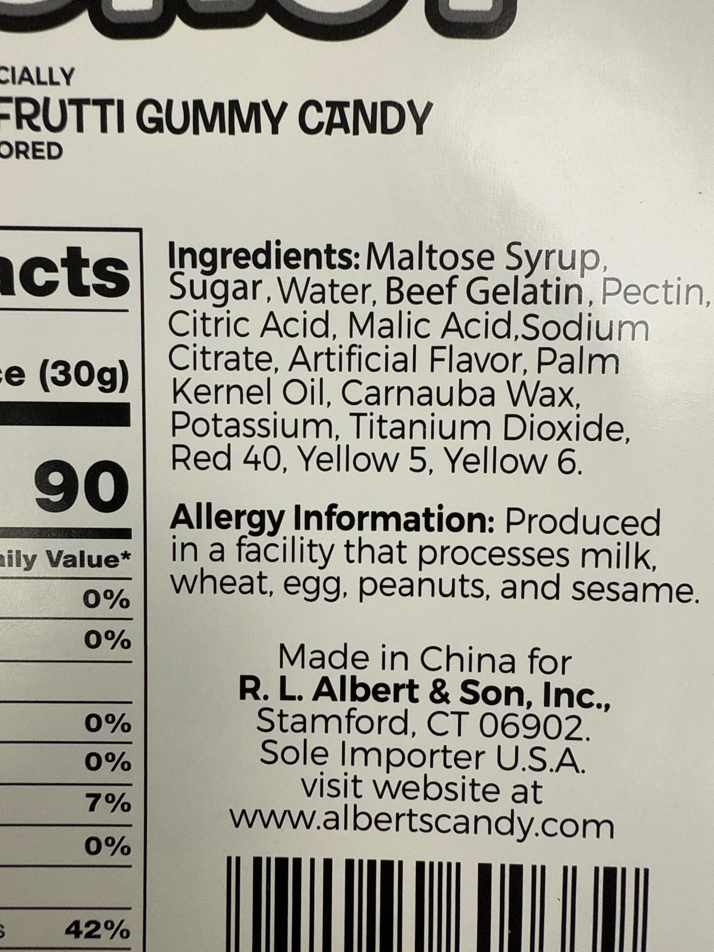 Super Gummy Donut Candy 150G - U.S Edition