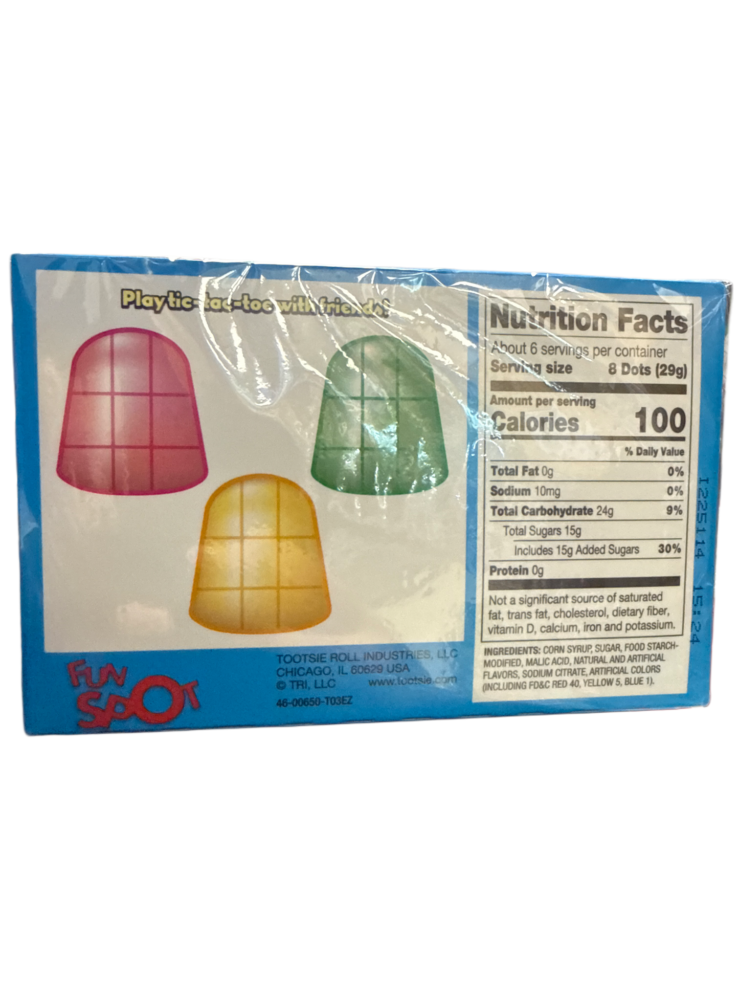 Tootsie Dots Tropical Candy 170G - U.S Edition