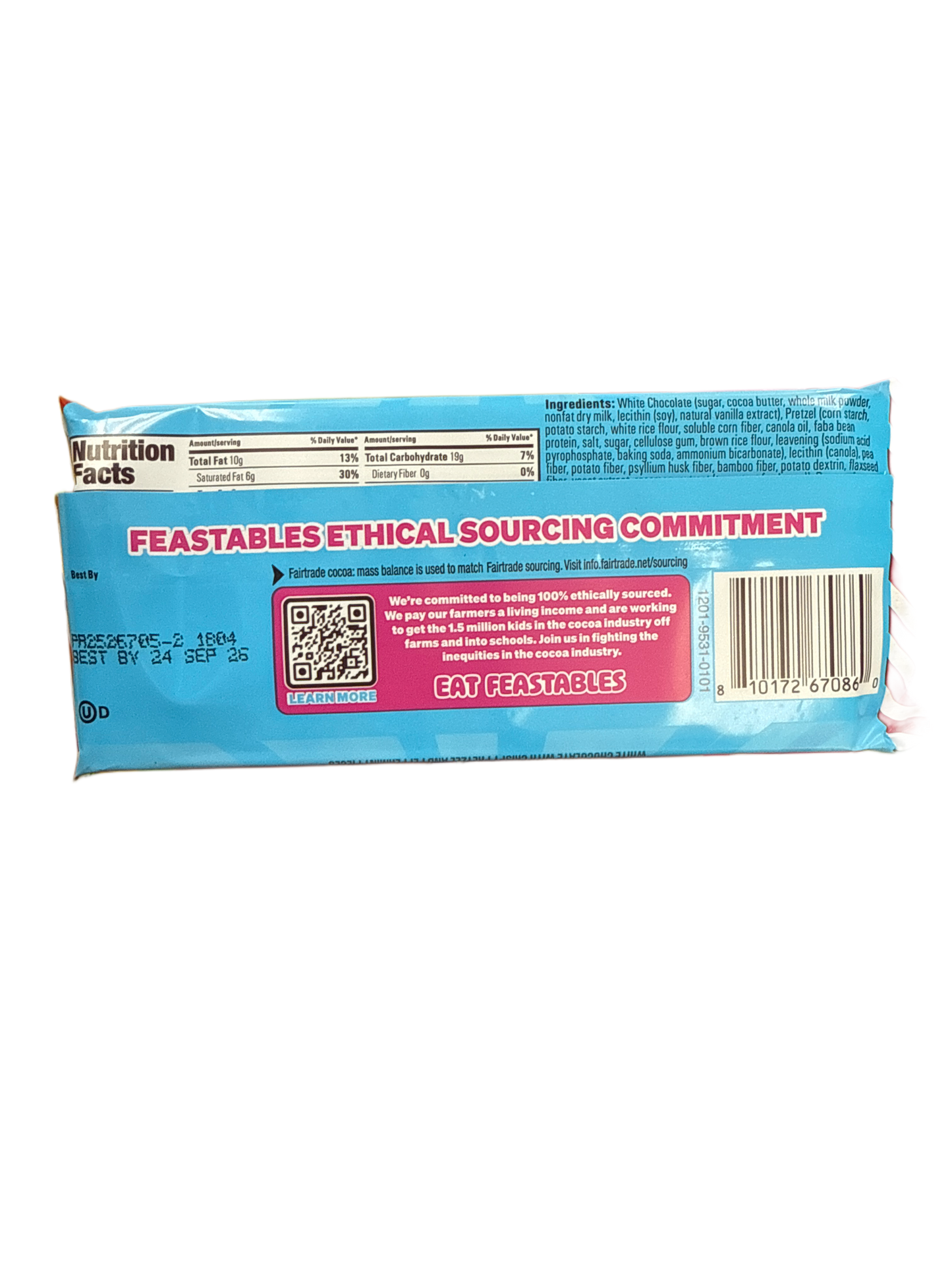 Mr Beast Feastables Édition Limitée Bretzel Menthe Croquant XL 95G - Édition U.S