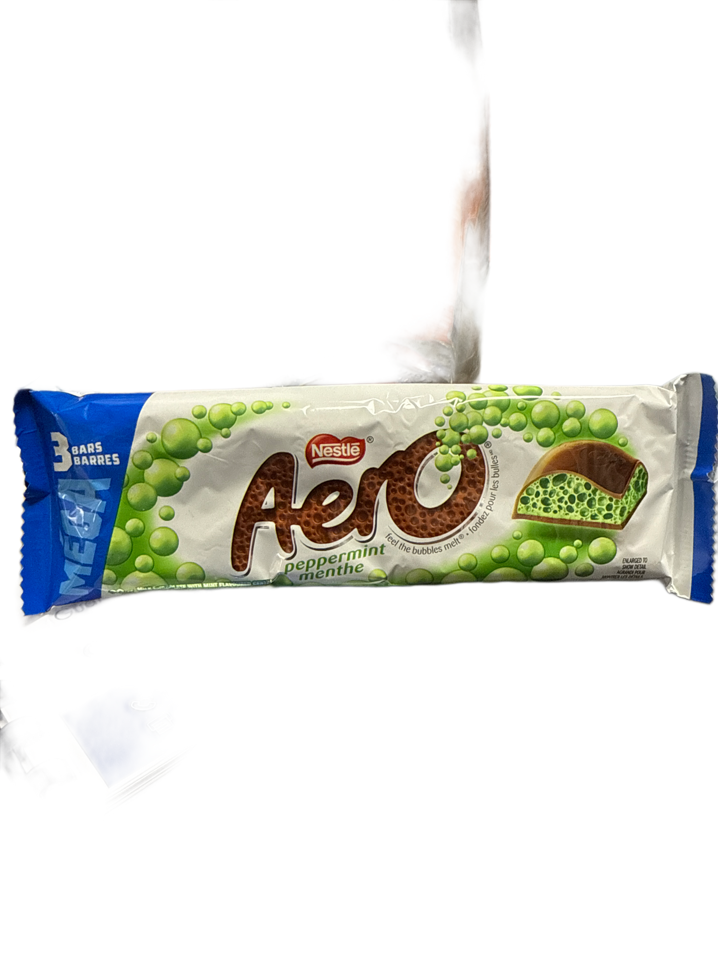 Aero King Size Chocolat à la Menthe Poivrée 63G - Édition Canadienne