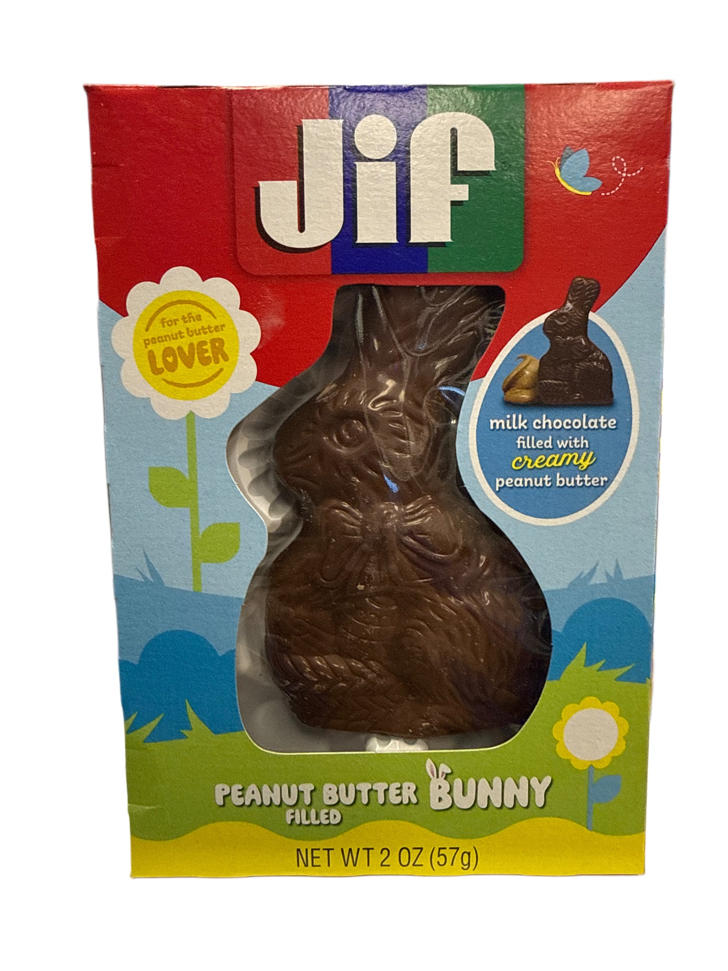 Jif Easter Chocolate Peanut Butter Bunny 57G - U.S Edition