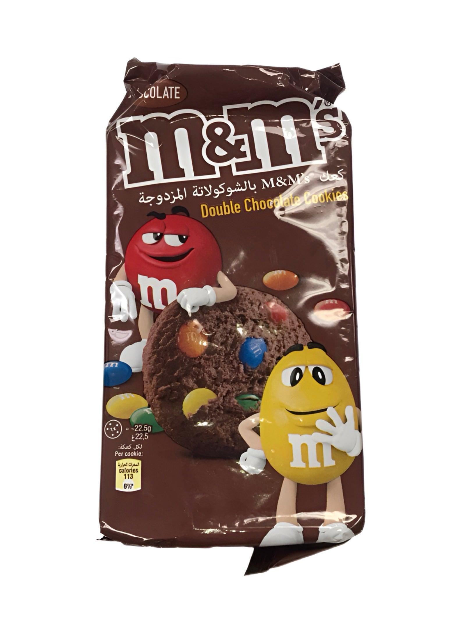 M&M's Double Chocolate Cookies (UK) - 180g - Extreme Snacks