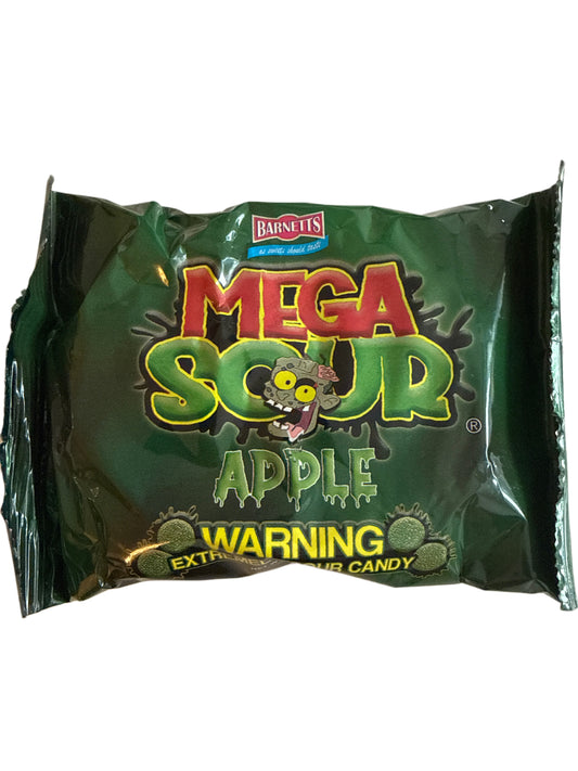 Barnetts Mega Sour Apple Candy 104G - U.K Edition