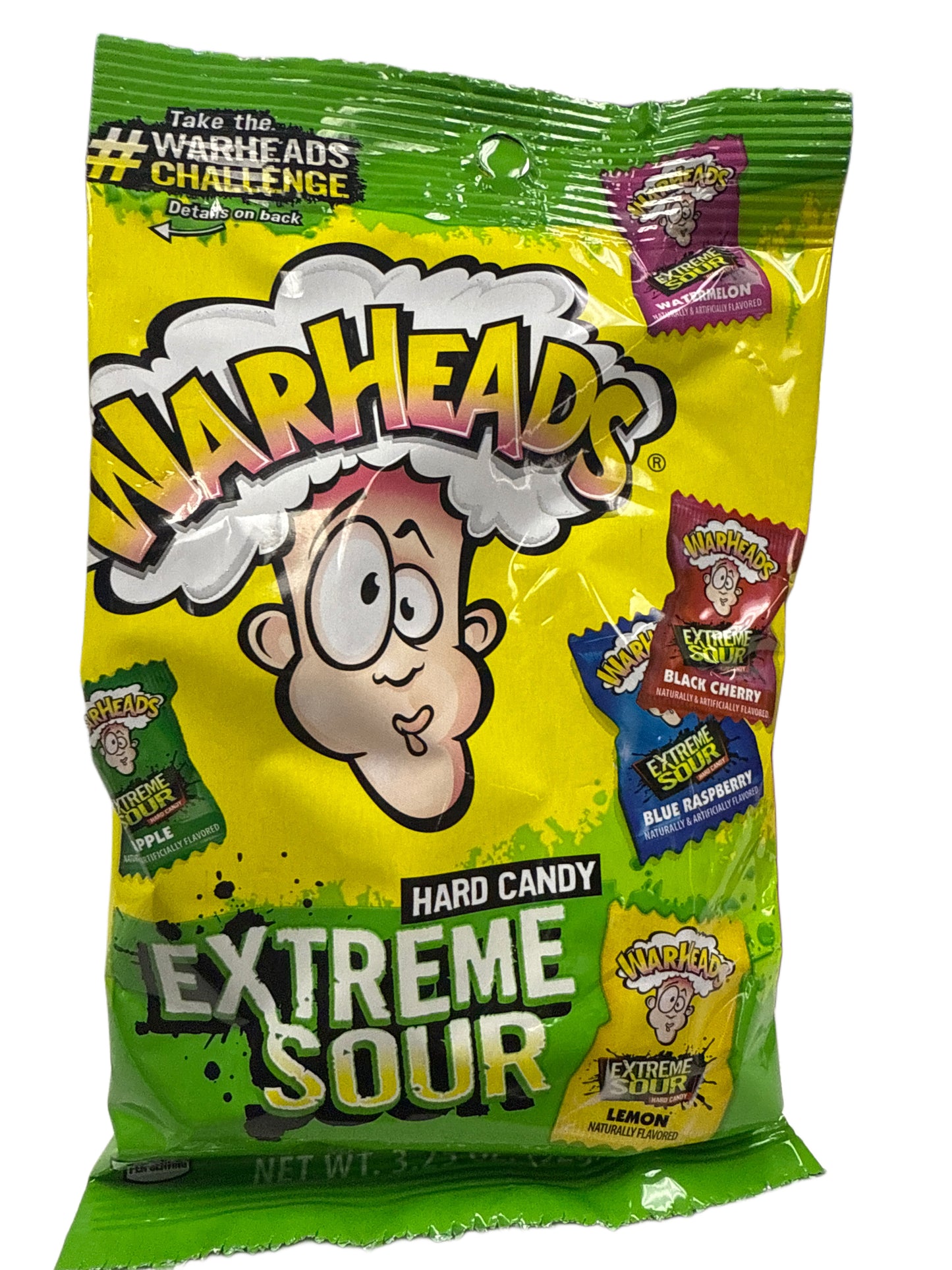 Warheads Extreme Sour Hard Candy 92G - U.S Edition