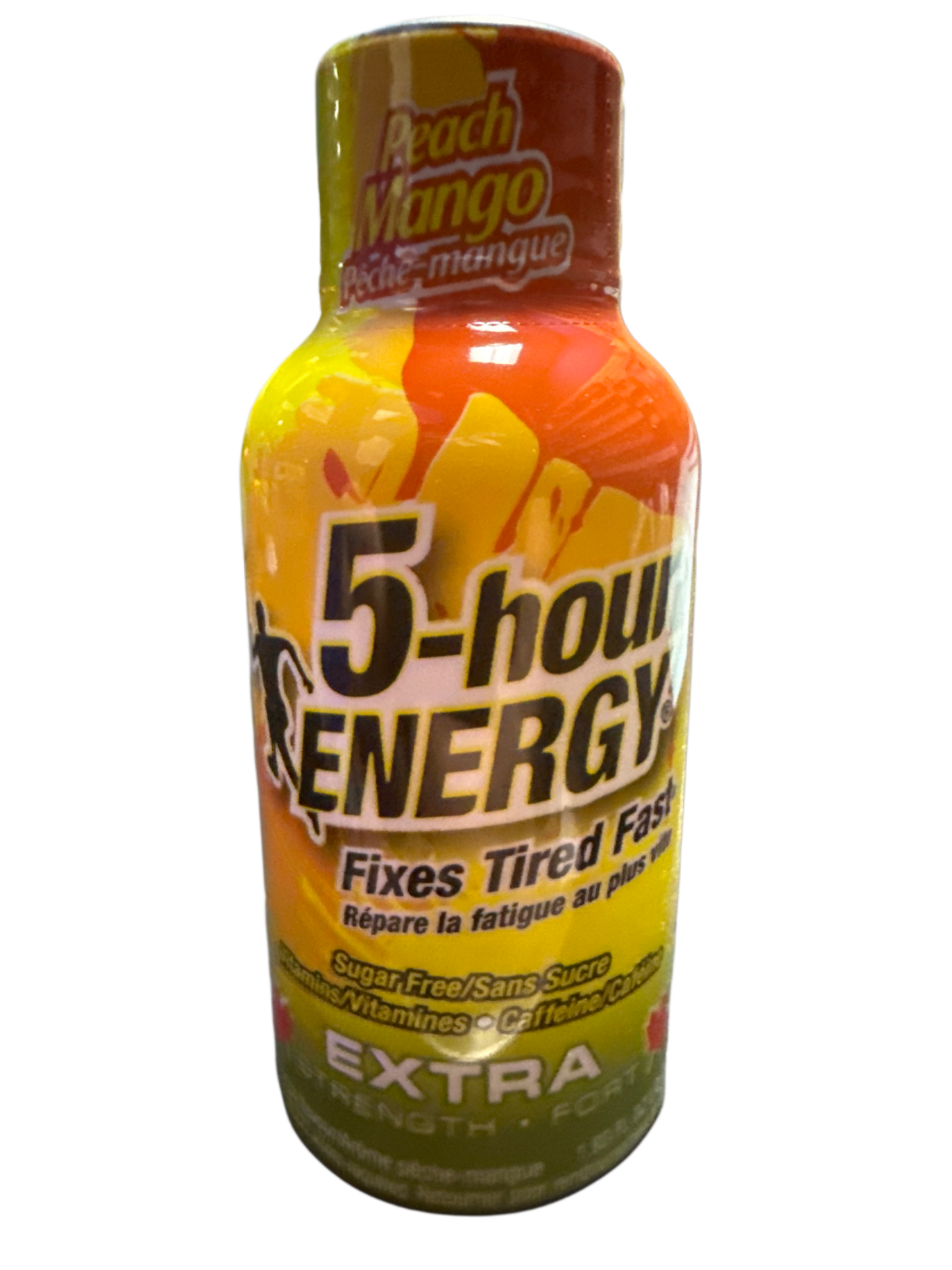 5 Hour Energy Extra Peach Mango Flavor 57ML - U.S Edition