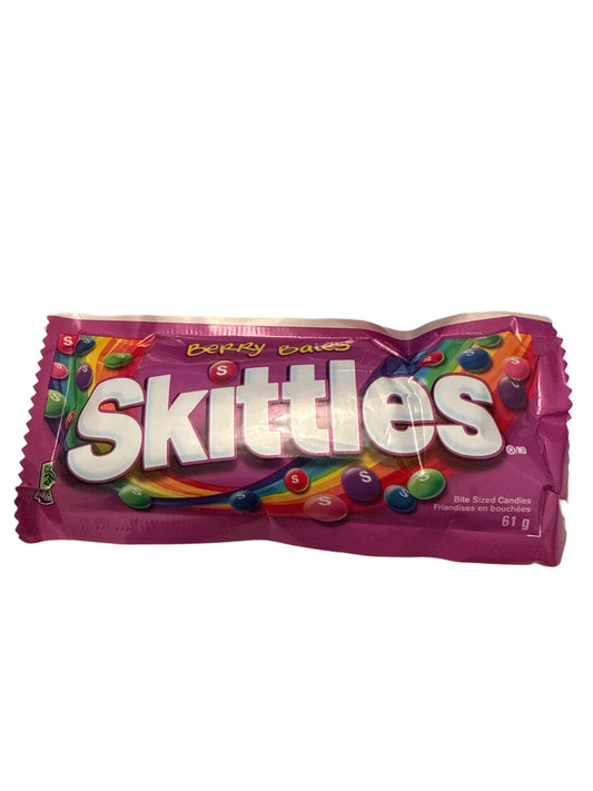 Skittles Berry Flavoured Candy 61G - Canada Edition