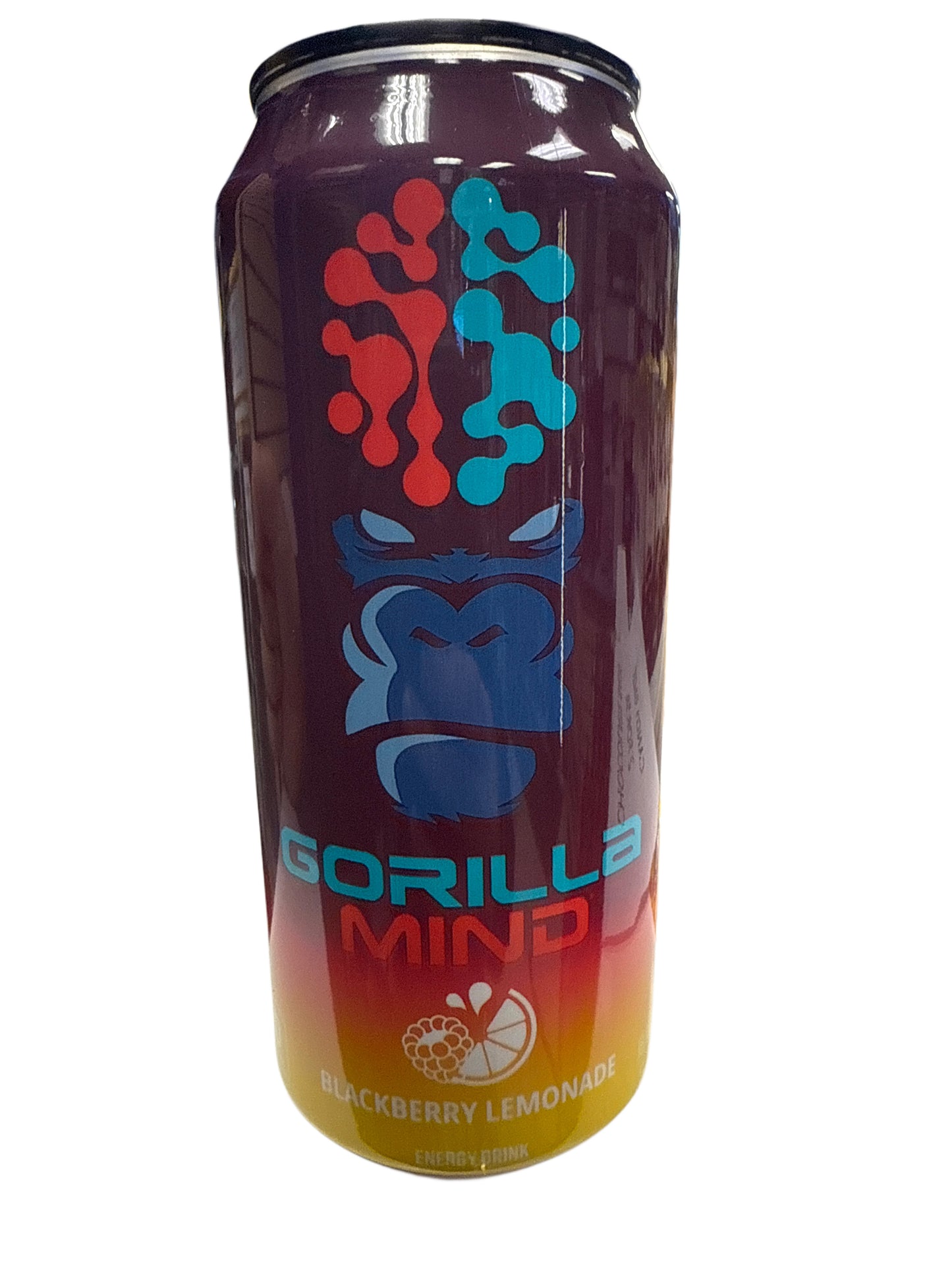 Bebida Energética Gorilla Minds Blackberry Lemonade 473ML - Edición EE. UU.