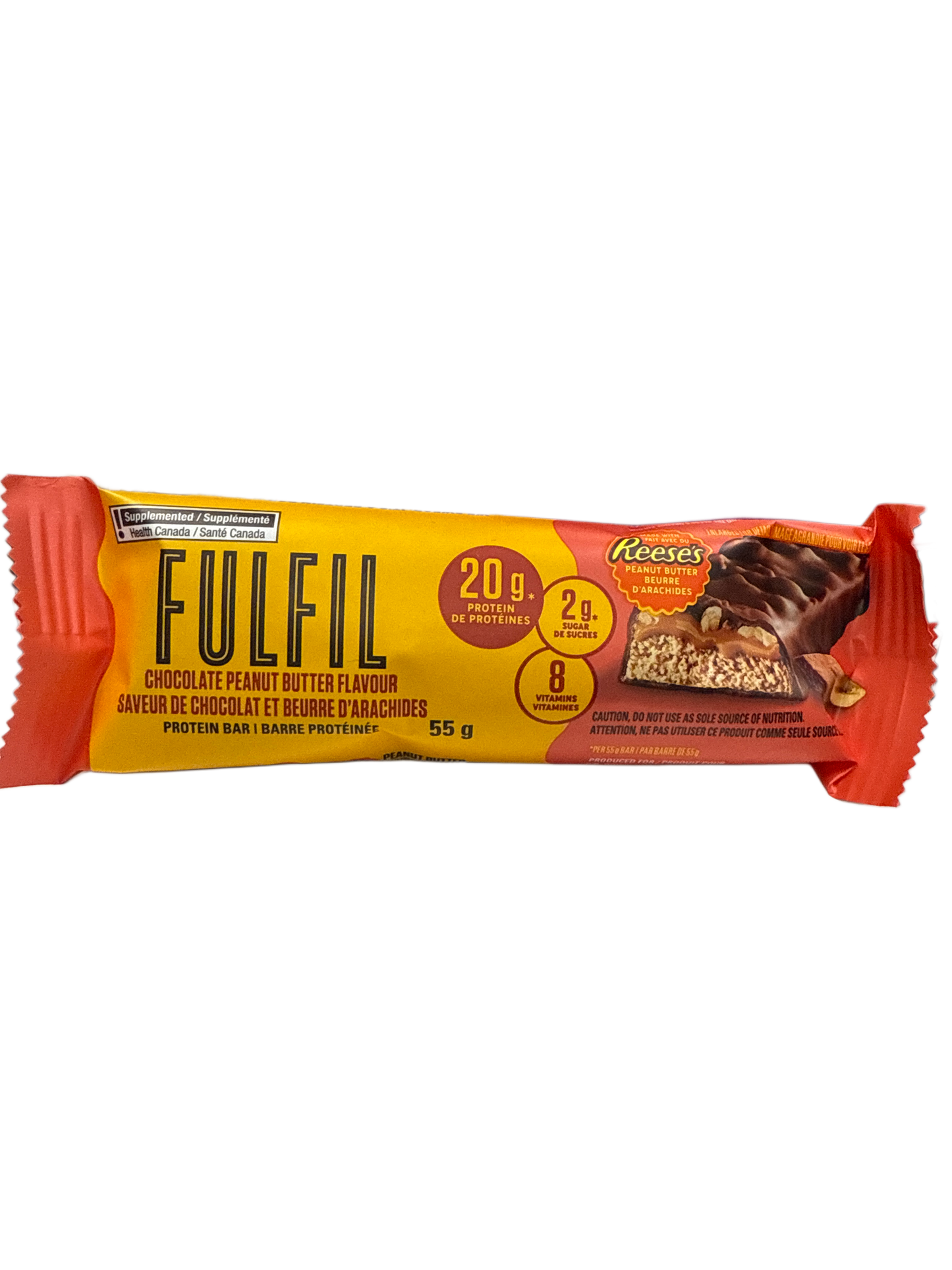 Fulfil Protein Reeses Schokolade Erdnussbutter Geschmack 55G U.S. Ausgabe