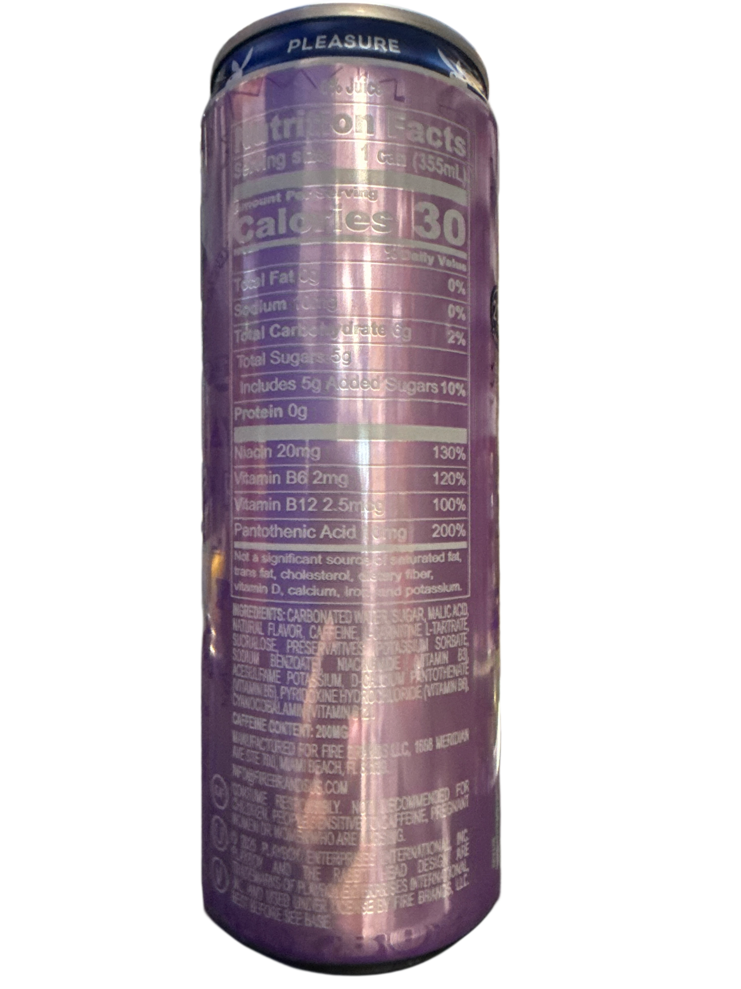 Playboy Naughty Berry Energy Drink 355ML - U.S Edition