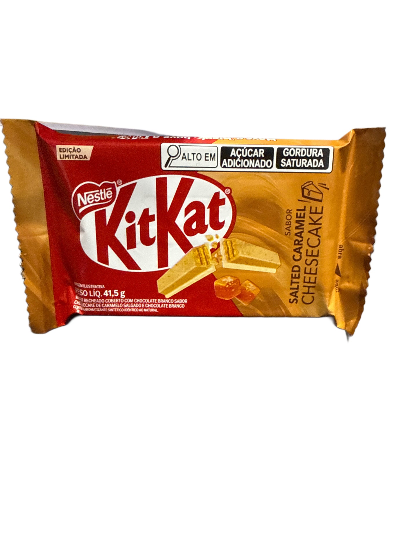 Kit Kat Salted Caramel Cheesecake 41.5G -Brazil Edition