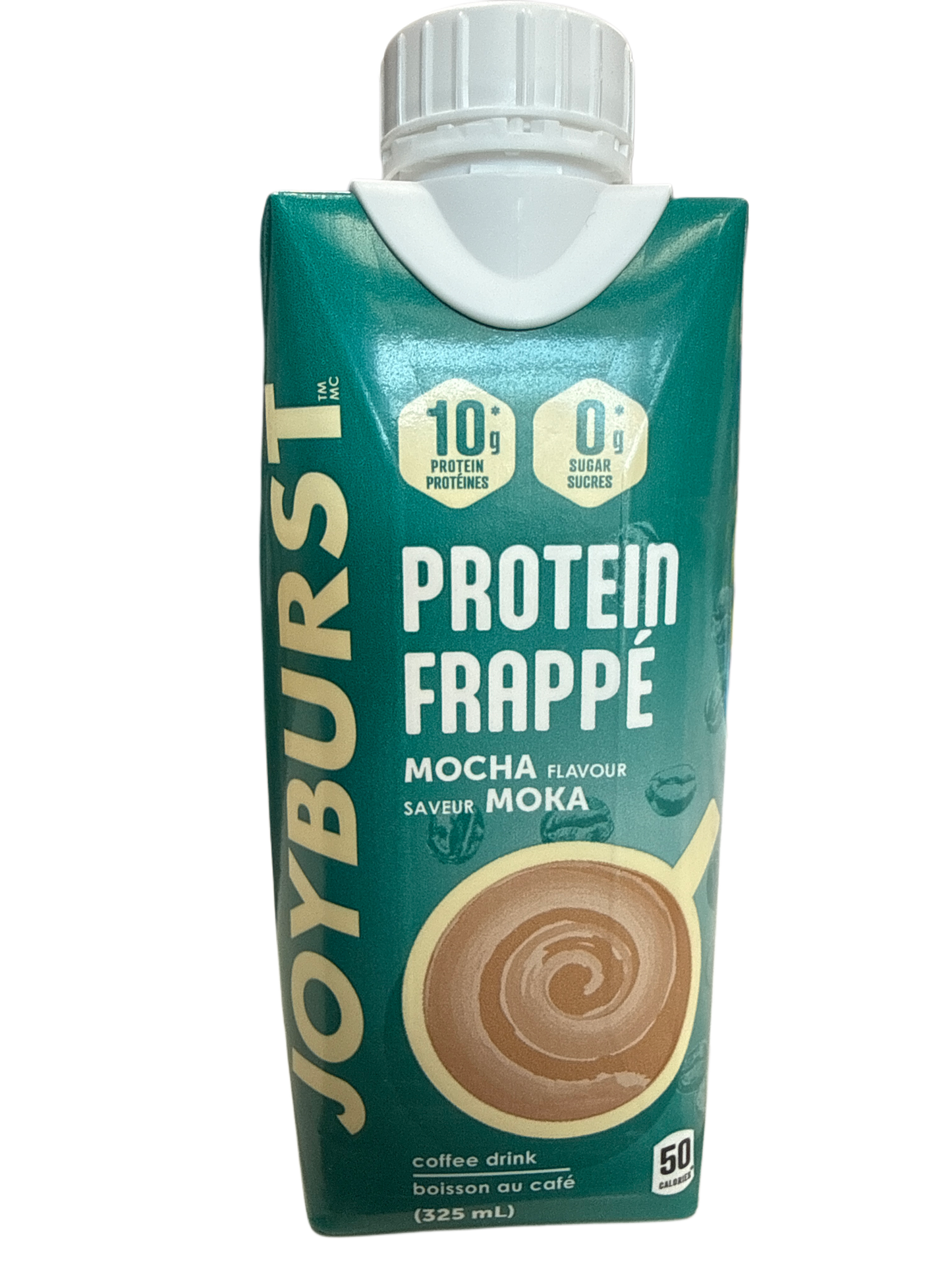 Joy Burst Mocha Frappe 10 Gram Protein Shake 325ML - Canadian Edition