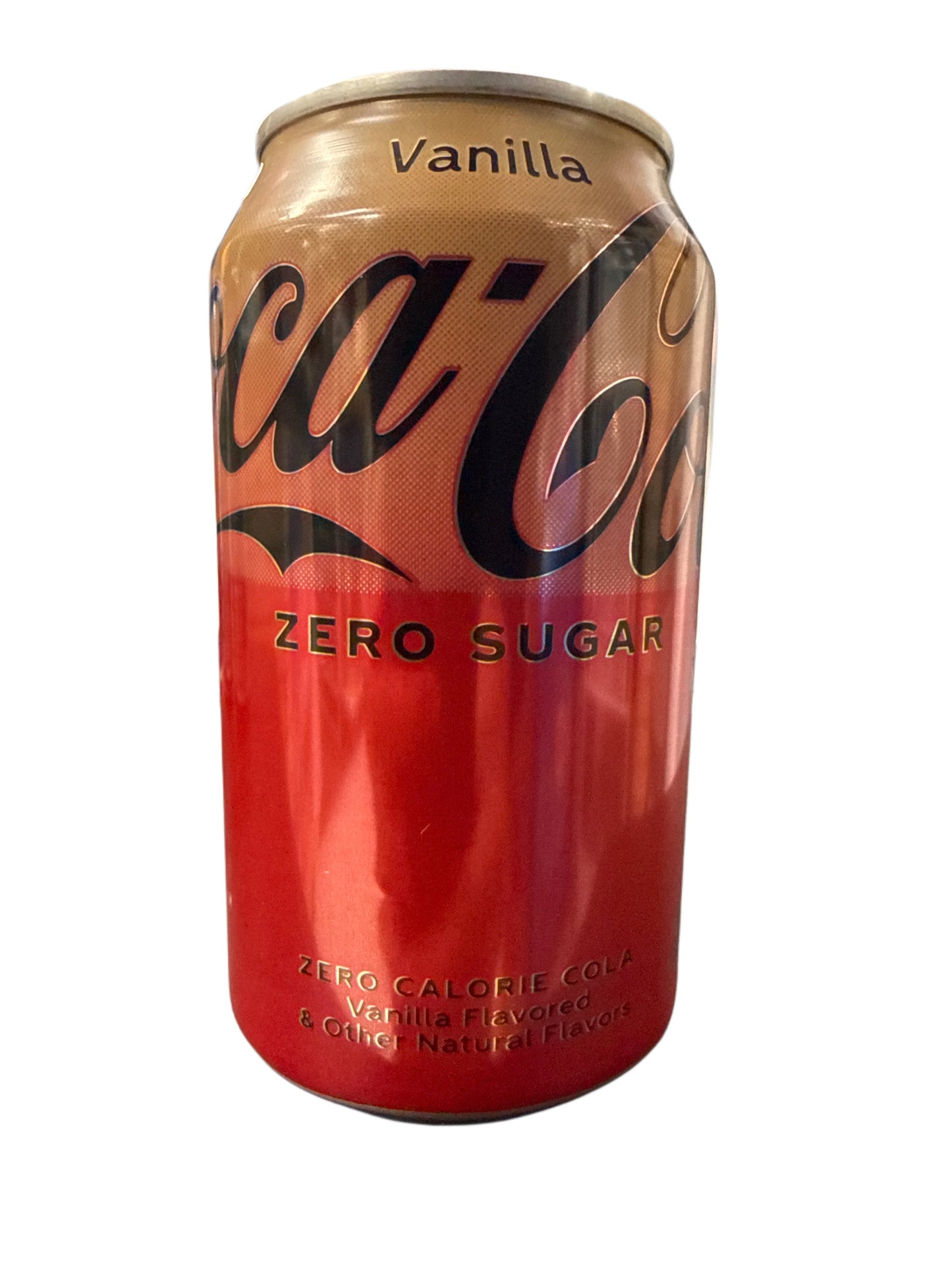 Lata de Coca Cola Cero Azúcar con Sabor a Vainilla 355ML - Edición EE. UU.
