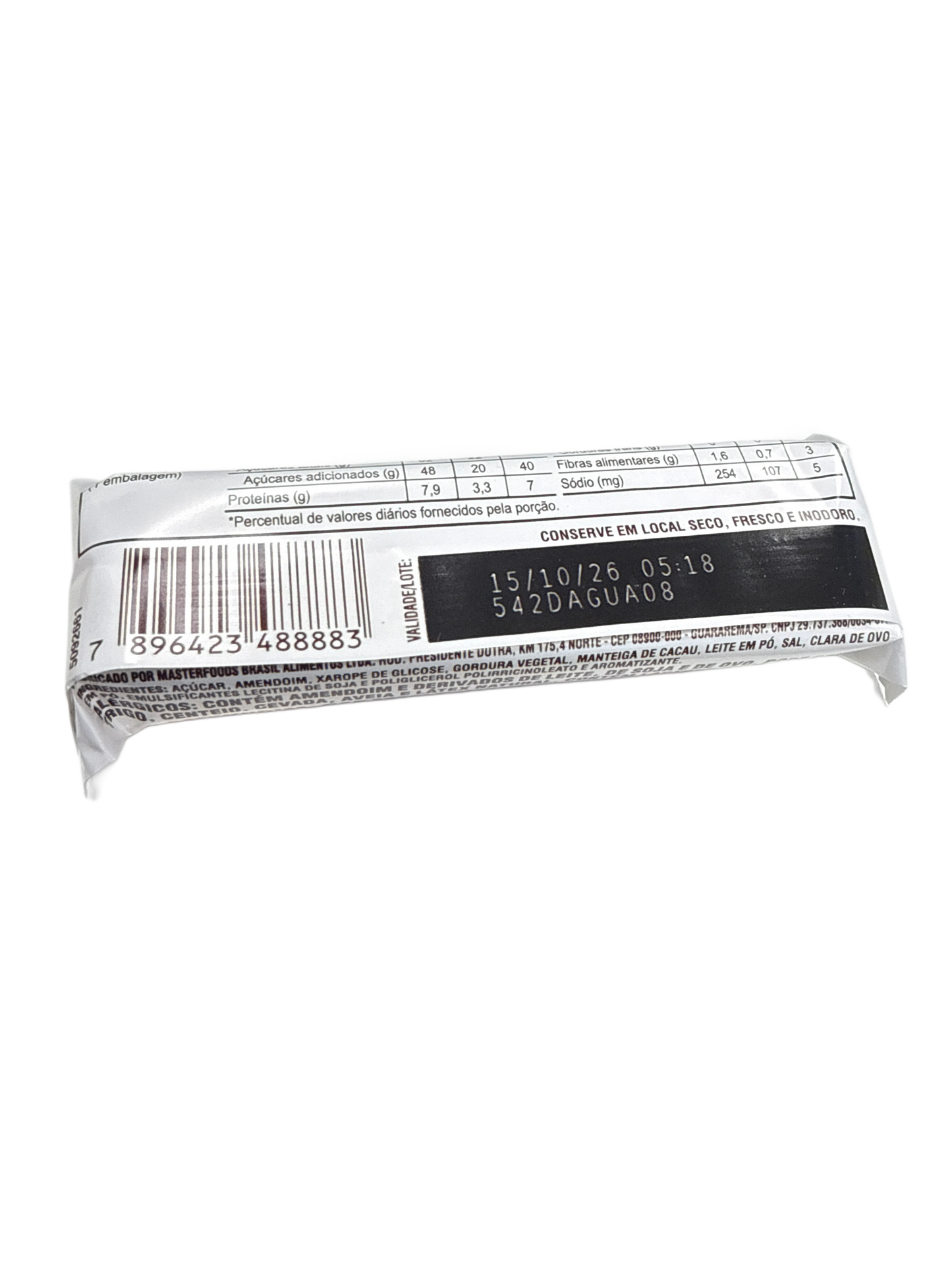 Snickers Branco White Chocolate Peanut Bar 42G - Brazilian Edition