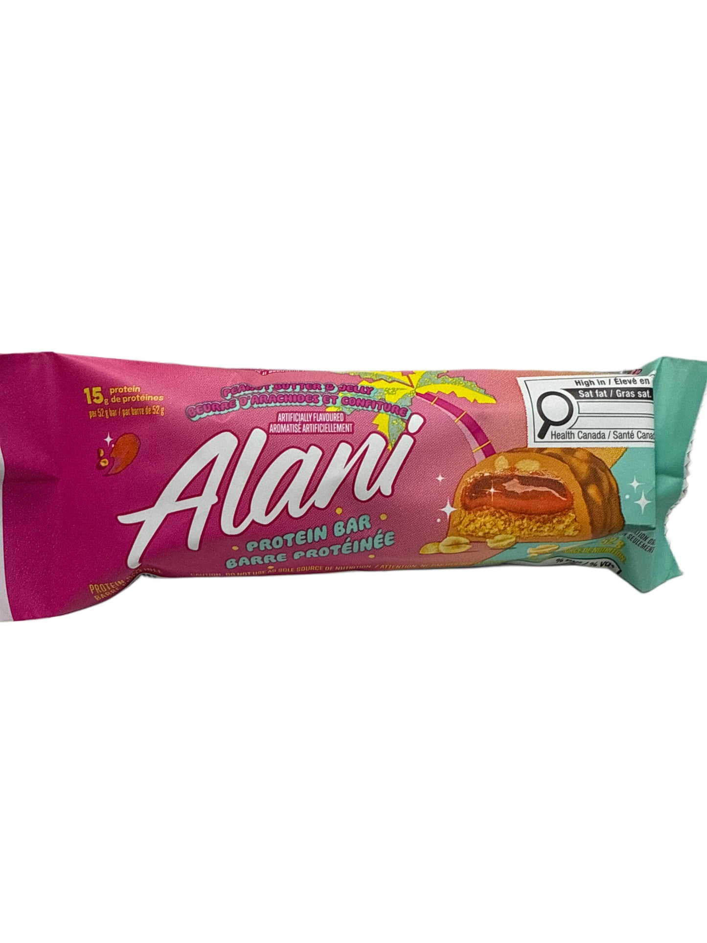 Barre Protéinée Beurre de Cacahuète et Confiture Alani 50G - Édition Canadienne