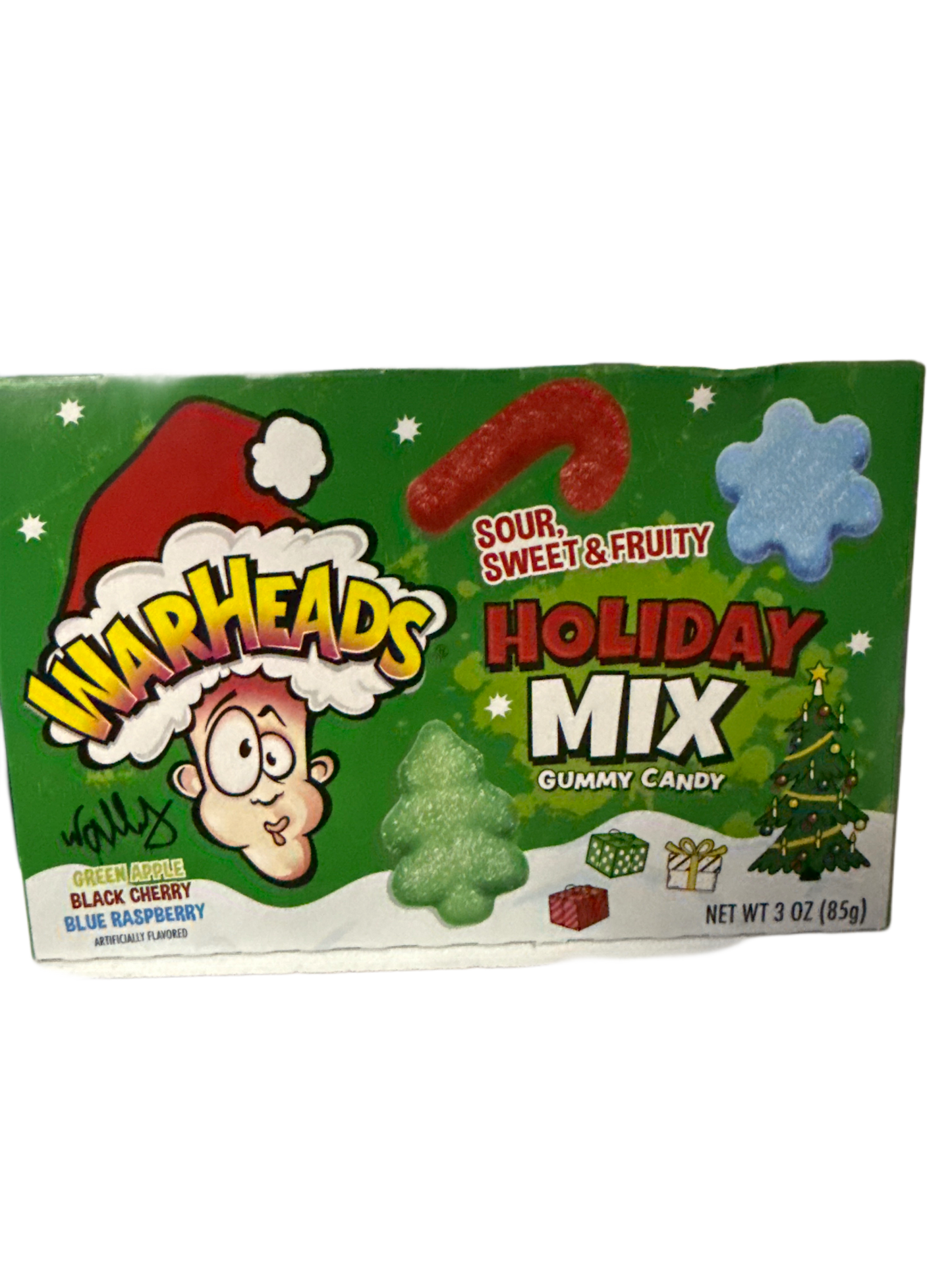 Warheads Christmas Holiday Mix Theatre Box 85G - Brazil Edition