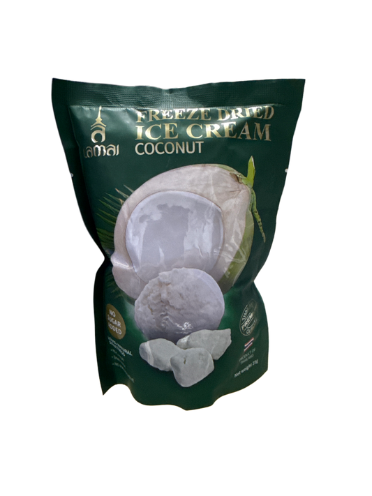 Freeze Dried Ice Cream Coconut 25G - Thailand Edition