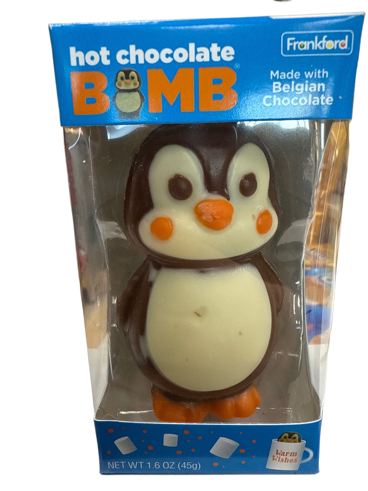 Frankford Weihnachts-Pinguin Belgische Heiße Schokolade Bombe 45G - U.S. Ausgabe
