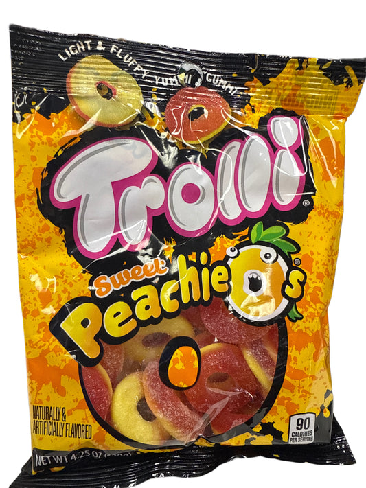 Trolli Sweet Peachy O'S 120G - U.S Edition