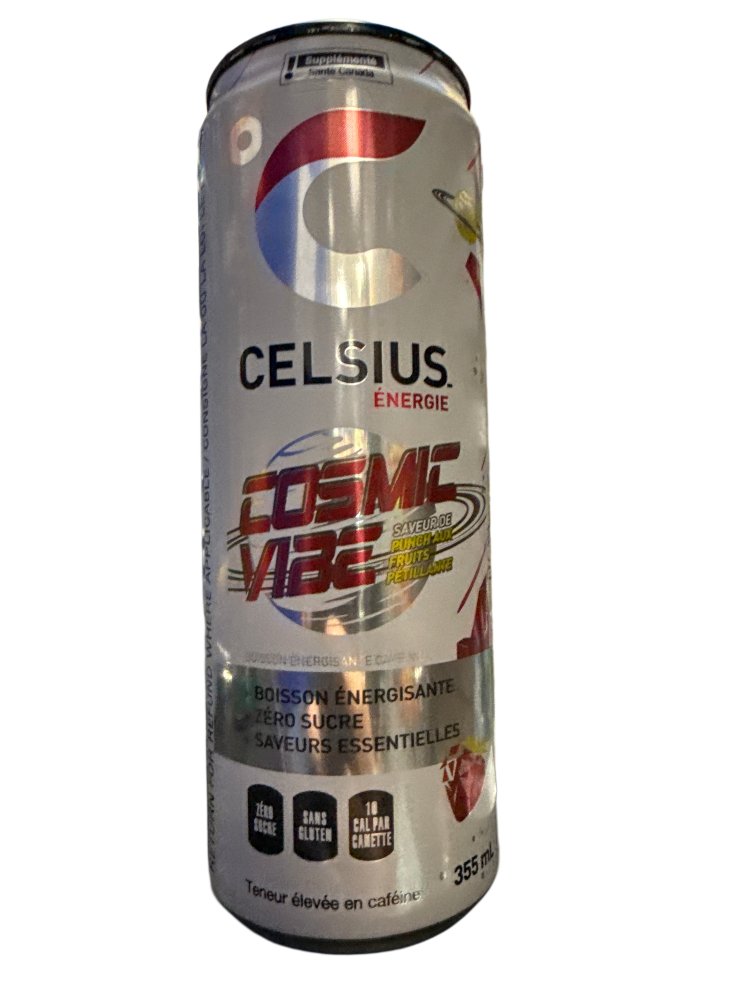 Celsius Zero Sugar Cosmic Vibe 355ML - U.S Edition