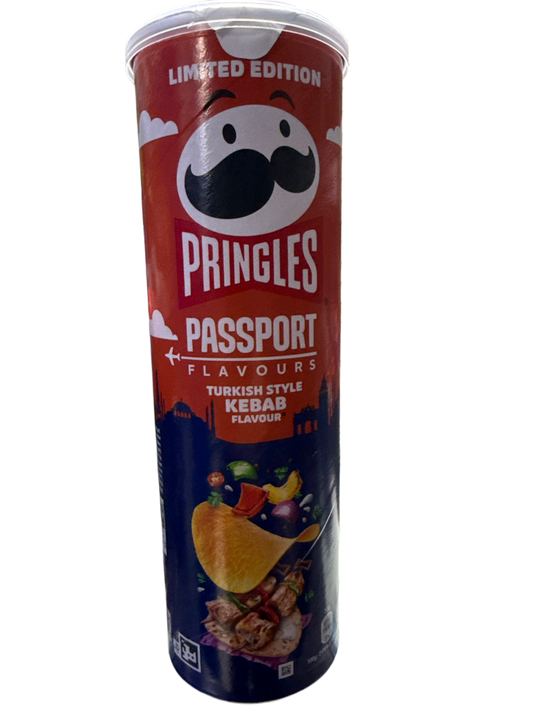 Pringles Limited Edition Turkish Style Kebab Flavour 165G - U.K Edition