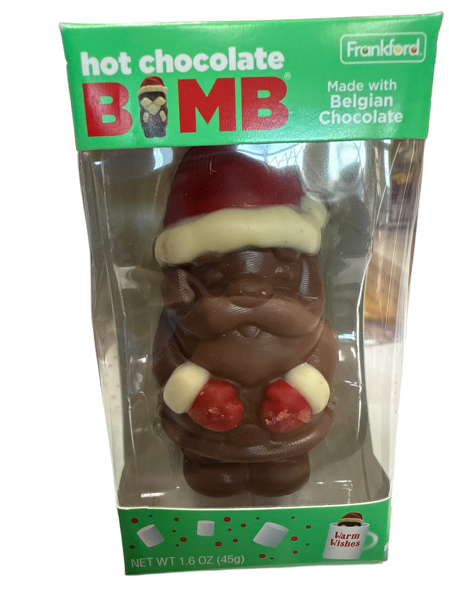 Frankford Weihnachtsmann Belgische Heiße Schokolade Bombe 45G - U.S. Ausgabe