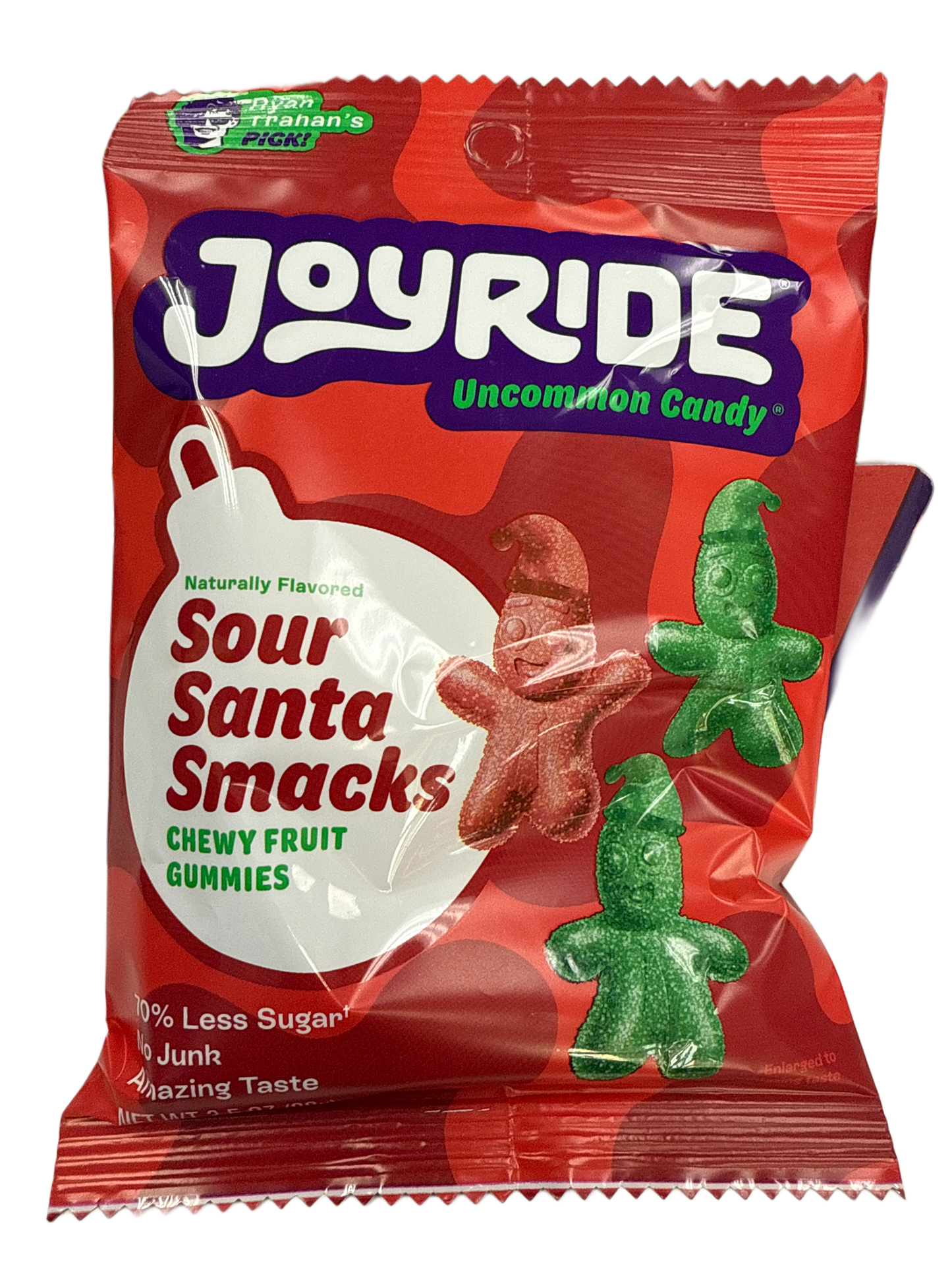 Joyride Sour Smacks Kerst Sour Santa Smacks 99G - U.S Editie