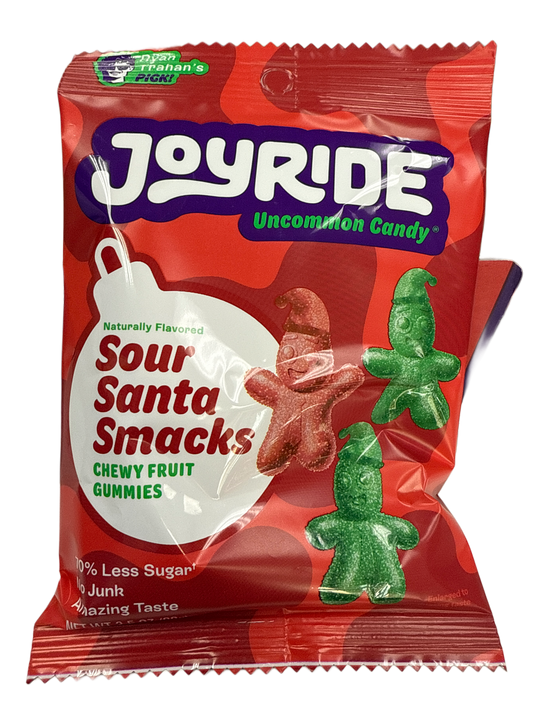 Joyride Sour Smacks Natale Sour Santa Smacks 99G - Edizione USA