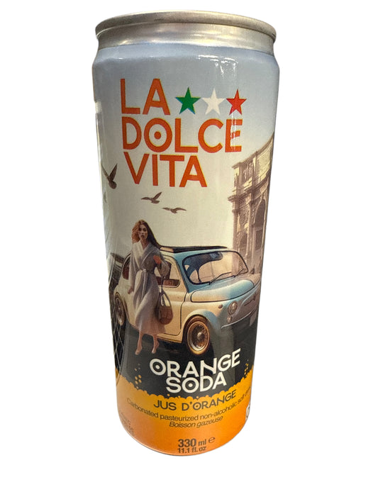 La Dolce Vita Orangenlimonade 330ML - Italienische Ausgabe