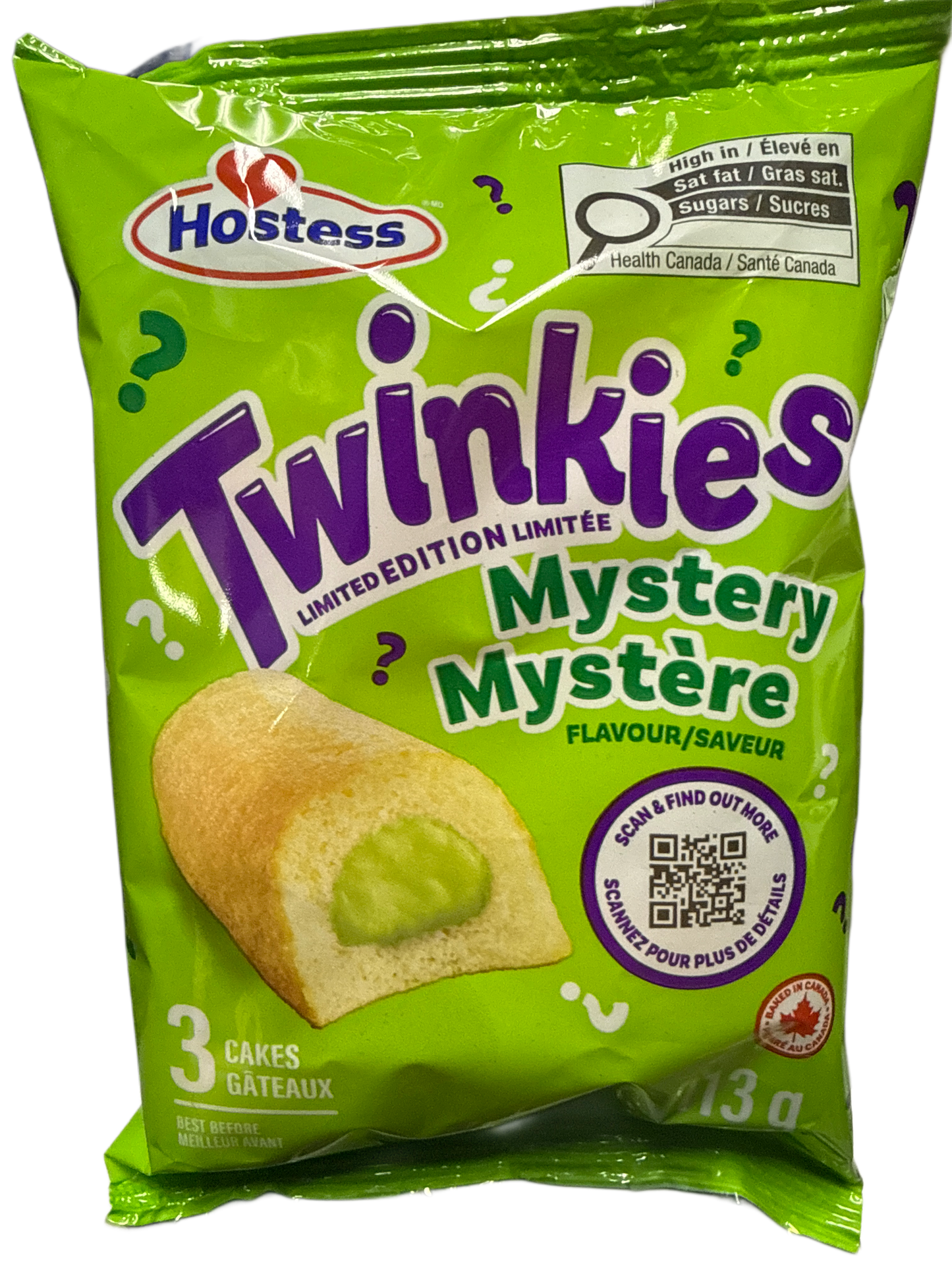 Hostess Mystery Flavoured Twinkies 113G - Canadian Edition