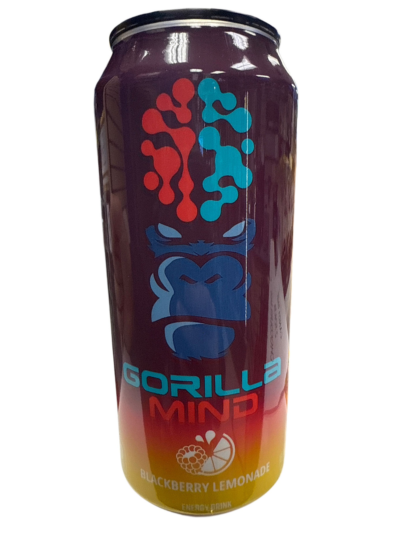 Bebida Energética Gorilla Minds Blackberry Lemonade 473ML - Edición EE. UU.