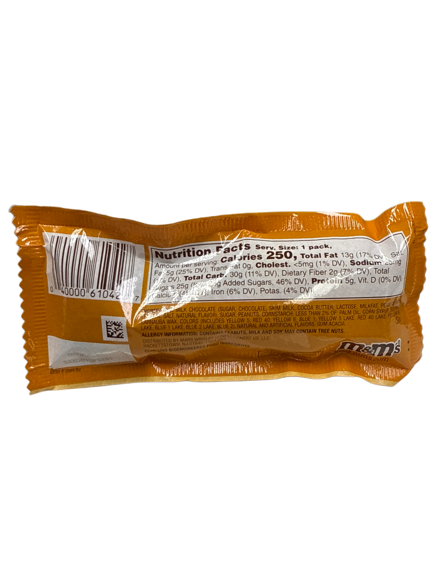 M And M's Honey Roasted Peanuts 49G - U.S Edition