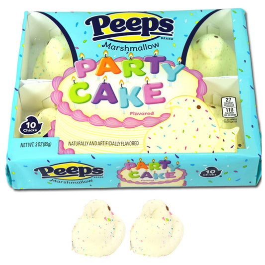 Peeps Marshmallow Easter Party Cake - 10CT