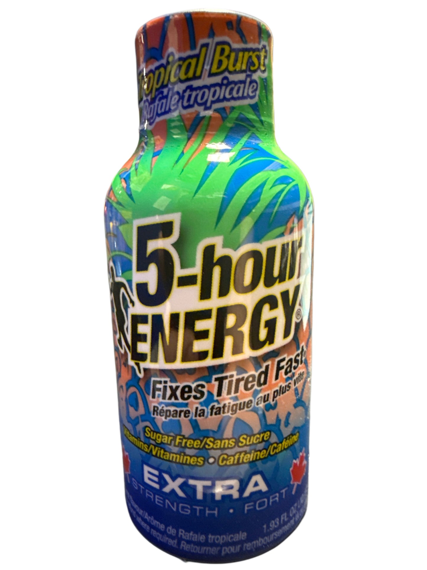 5 Hour Energy Extra Tropical Burst Flavor 57ML - U.S Edition